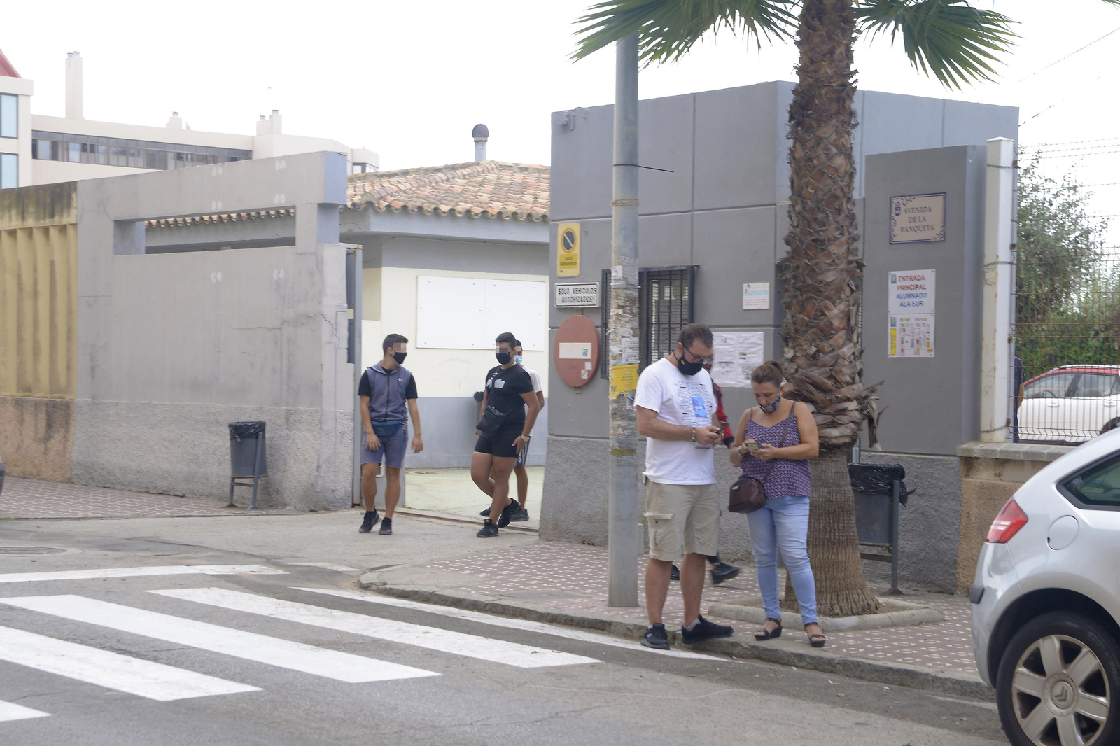 Fotos del primer día de instituto en La Línea