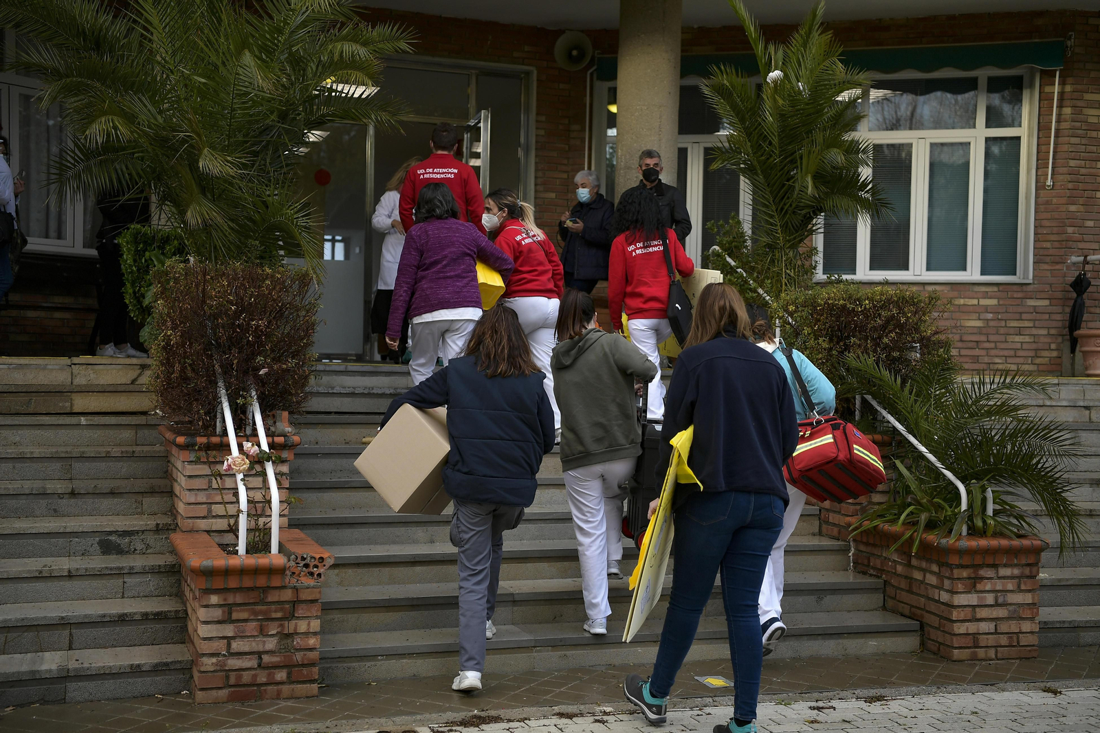 Fotos: segundo día de vacunas en Granada