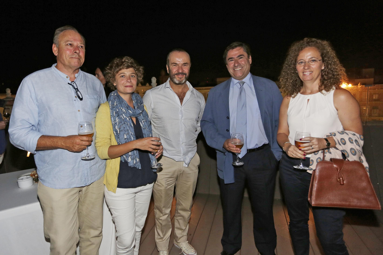Rafael Ponce, Paz Ponce, Pedro Álvarez, Fernando Estrella y Teresa Domínguez.