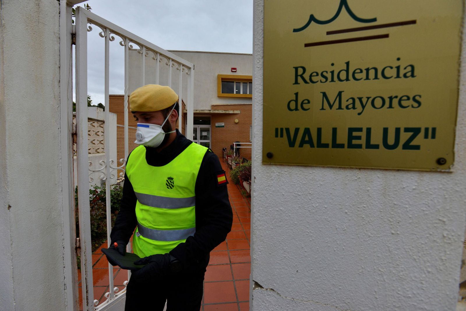 La residencia de Íllar fue una de las desinfectadas por la UME en la primera ola.
