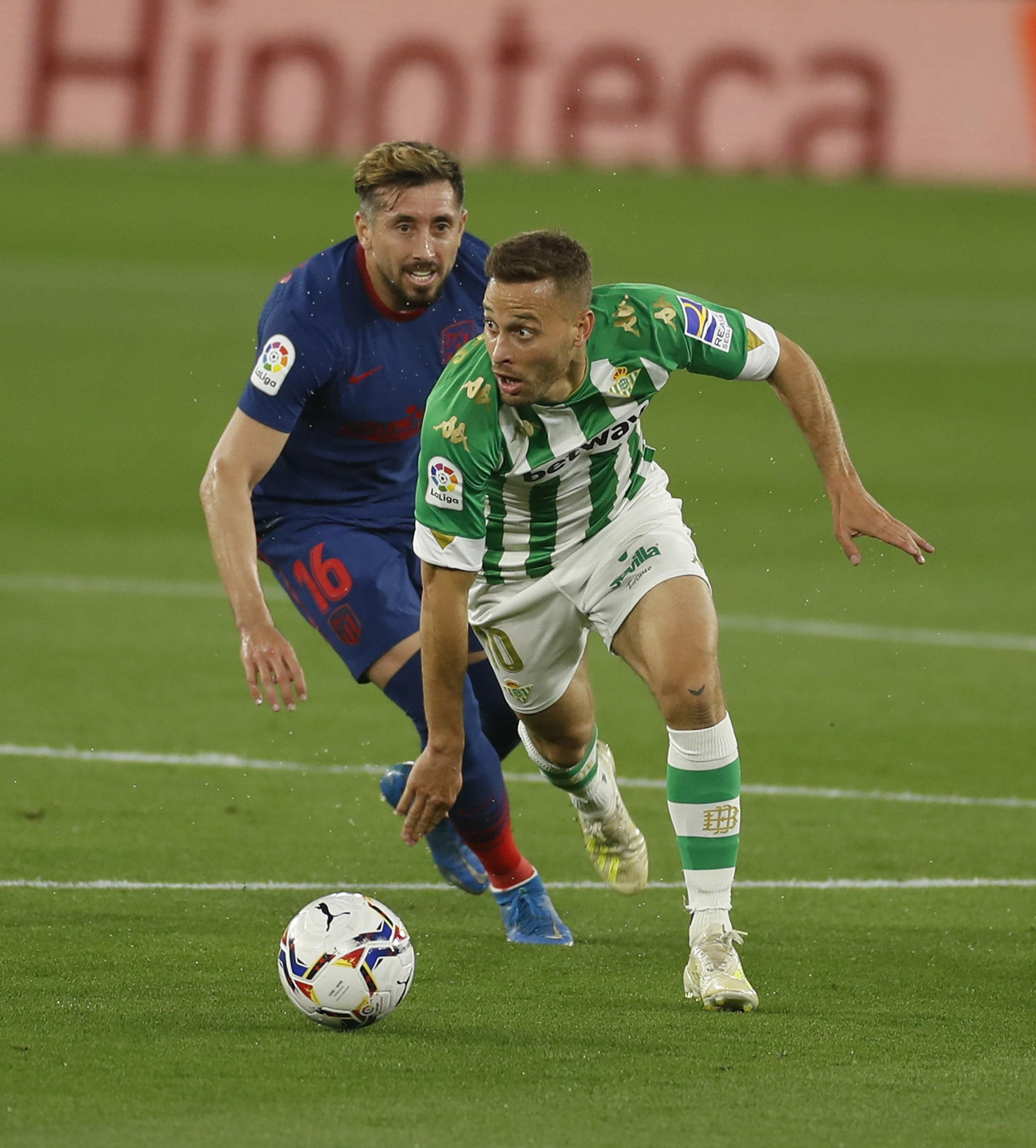 Las imágenes del Betis-Atlético de Madrid