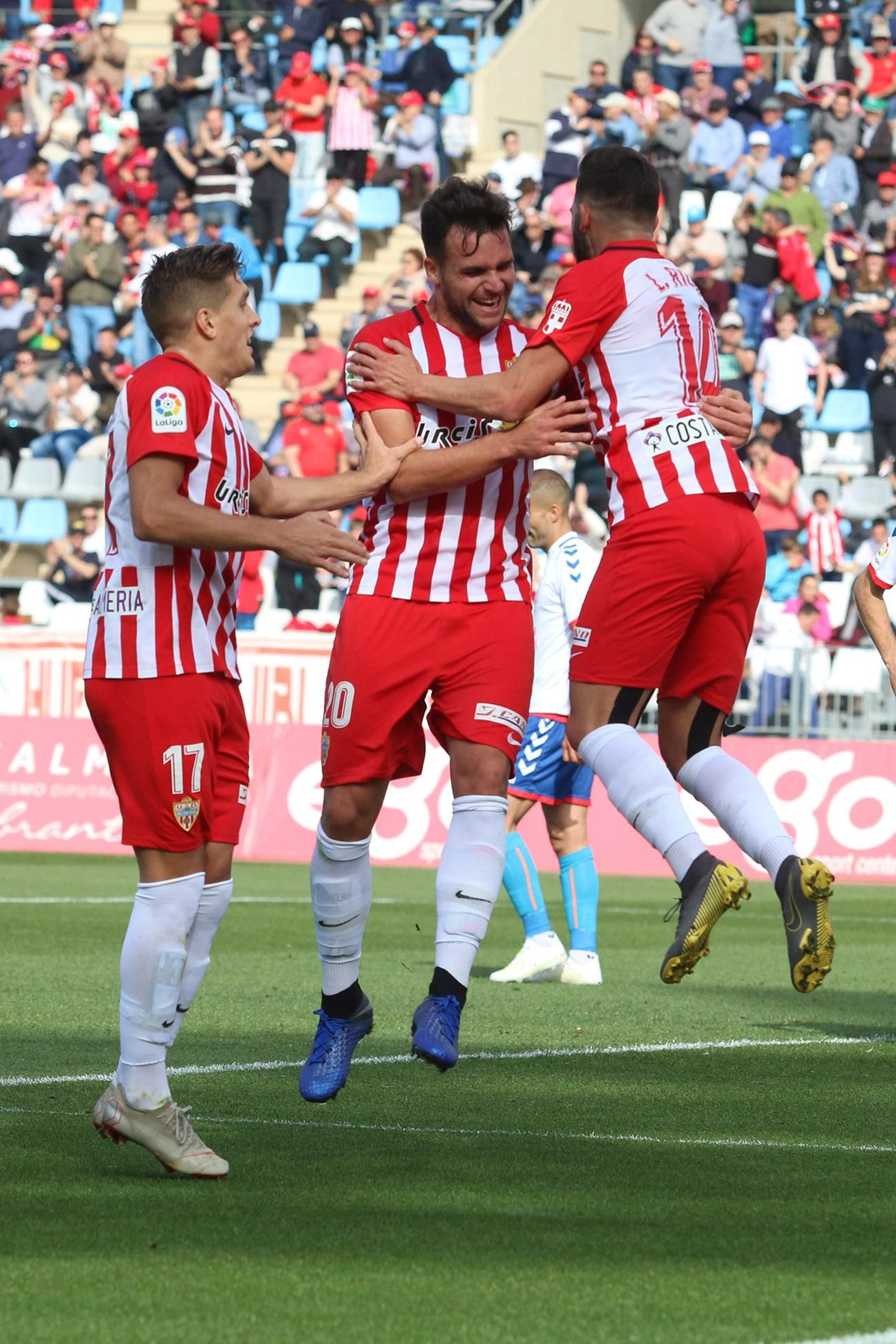 Las imágenes del Almería-Rayo Majadahonda