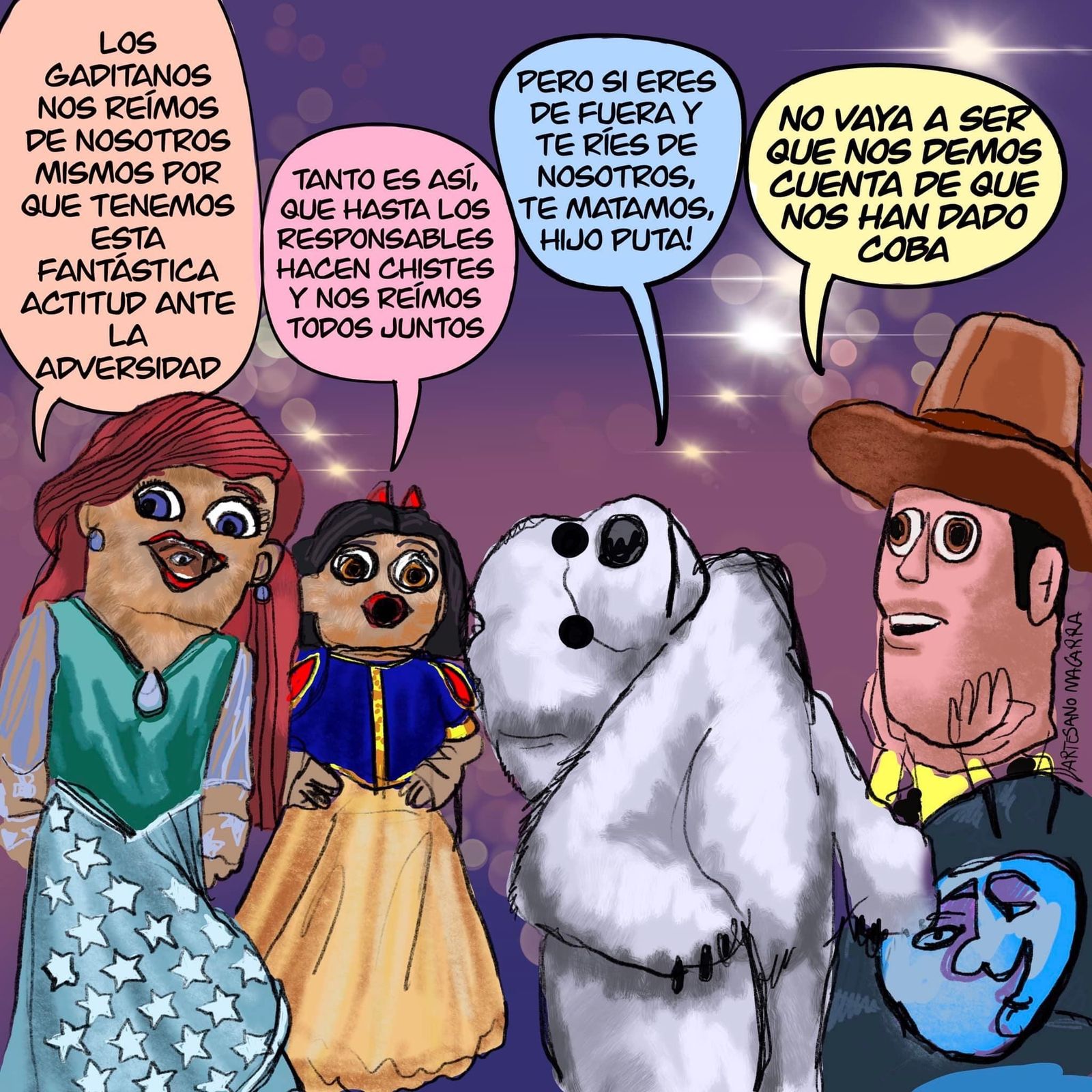 La aguda visión de Artesano Macarra