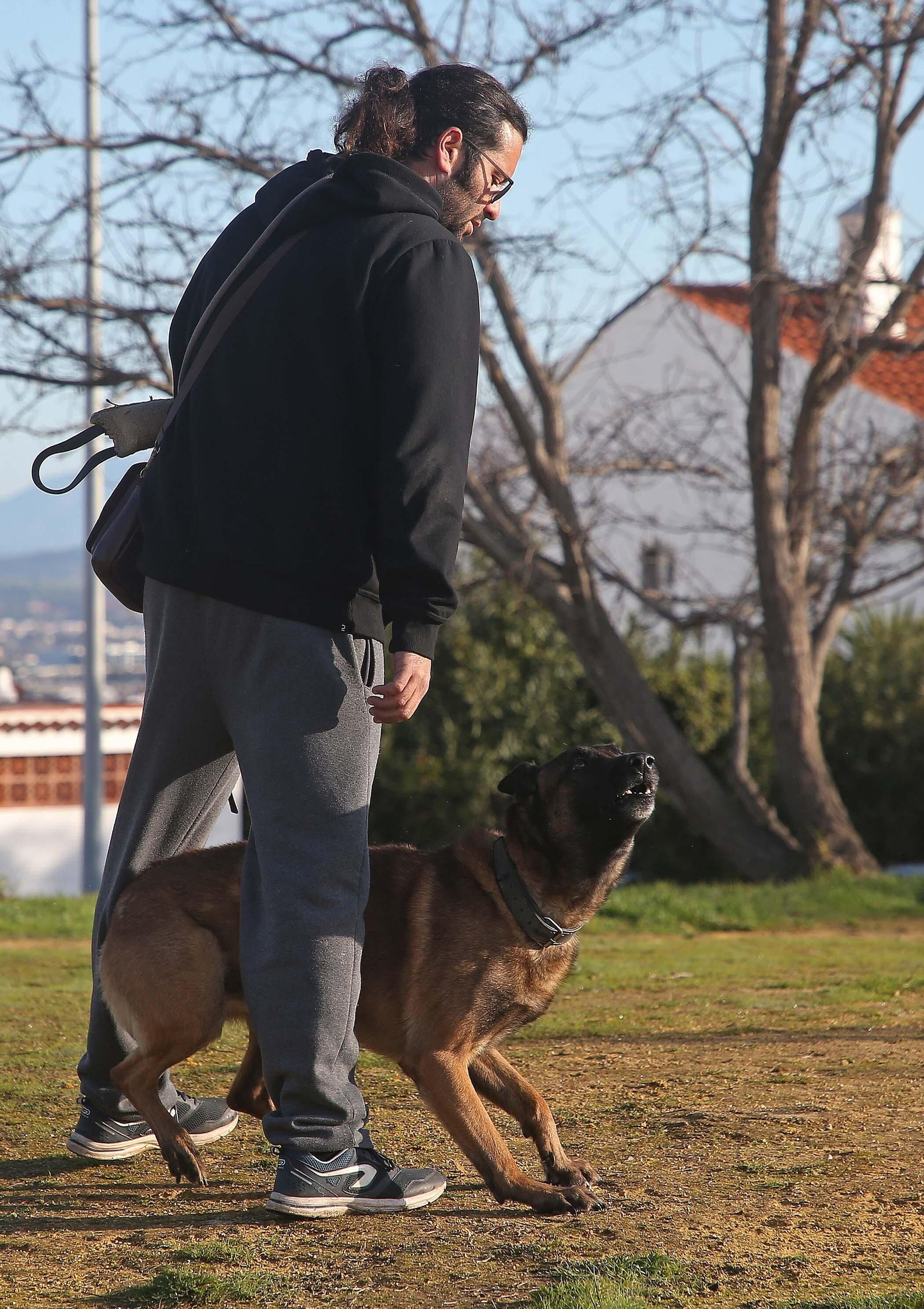 Fotos del encantador de perros de Algeciras