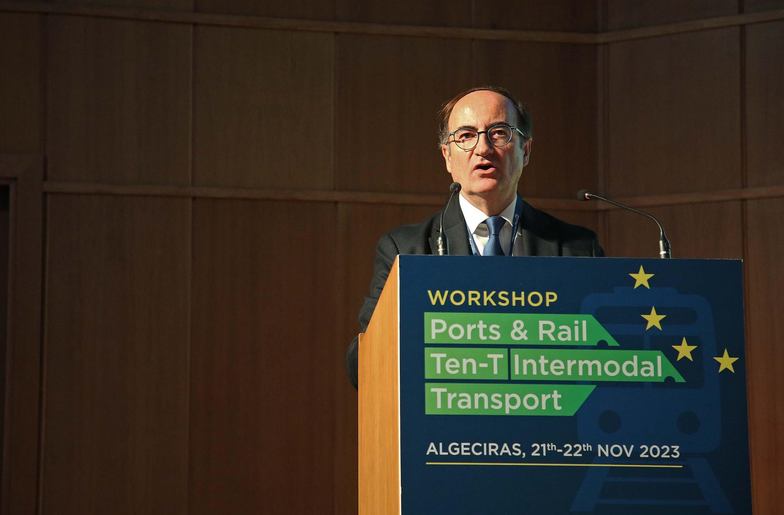 El encuentro de los Grupos de Trabajo de Transporte Intermodal de la Red Transeuropea, en imágene