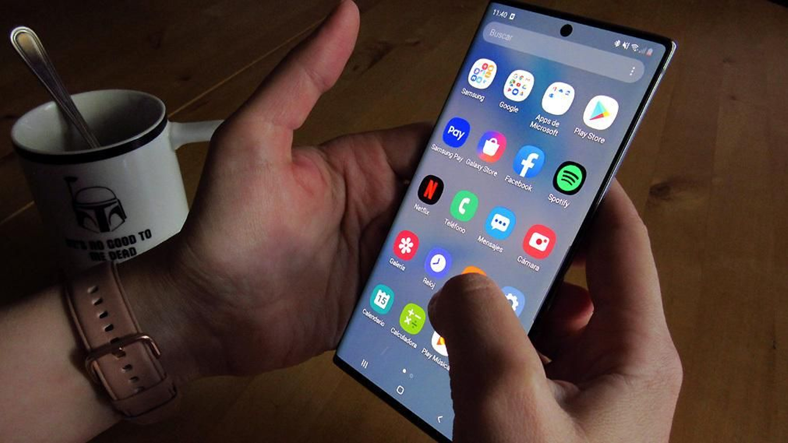 Imágenes del análisis del Samsung Galaxy Note10+