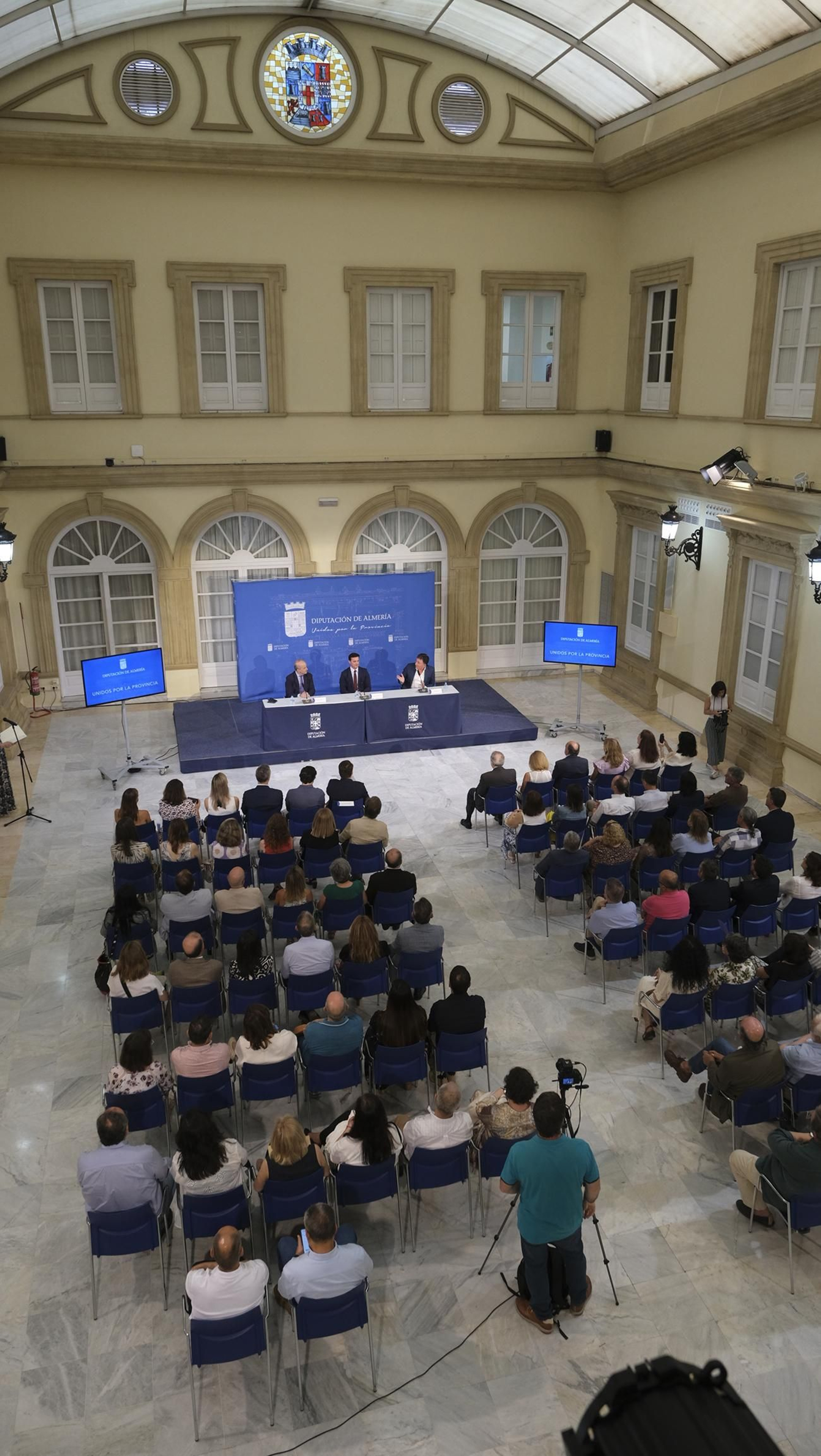 Recibimiento de la Diputación de Almería a los Directores de los centros UNED de España