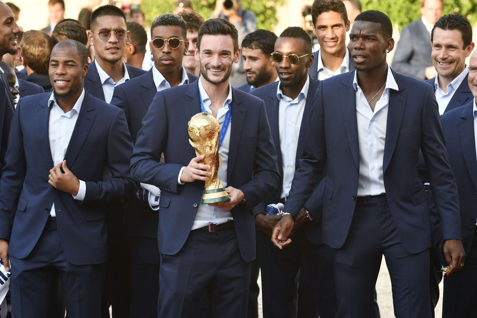 Francia celebra el triunfo de su selección en el Mundial