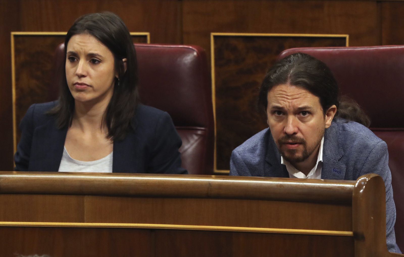 La moción de censura de Podemos contra Rajoy en imágenes