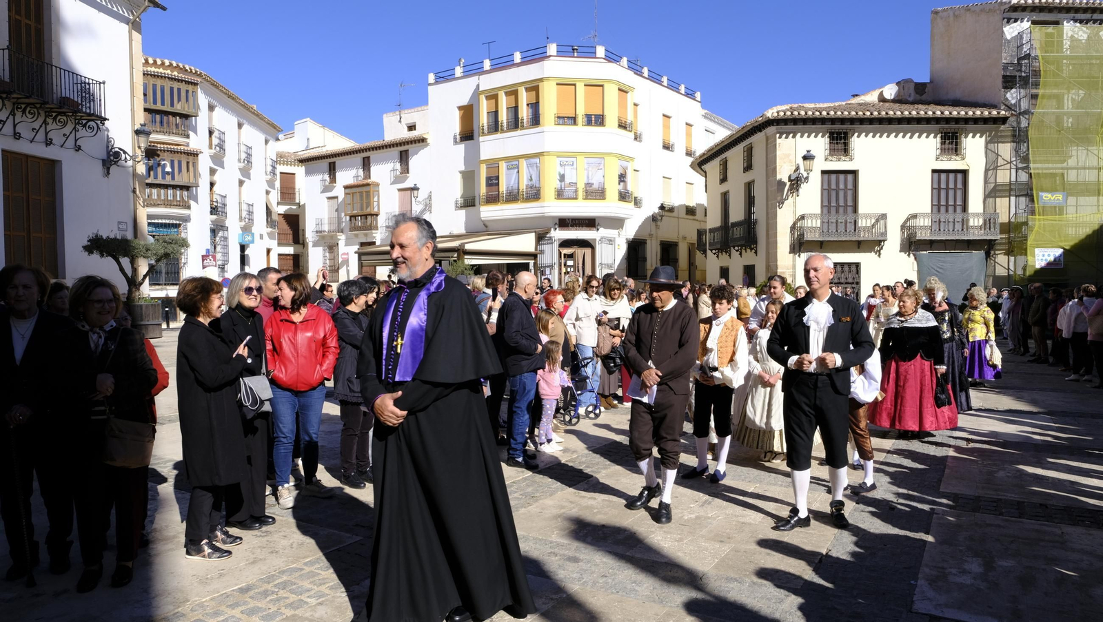 Recreación histórica de la visita del Marqués de los Vélez a Vélez Rubio, en imágenes