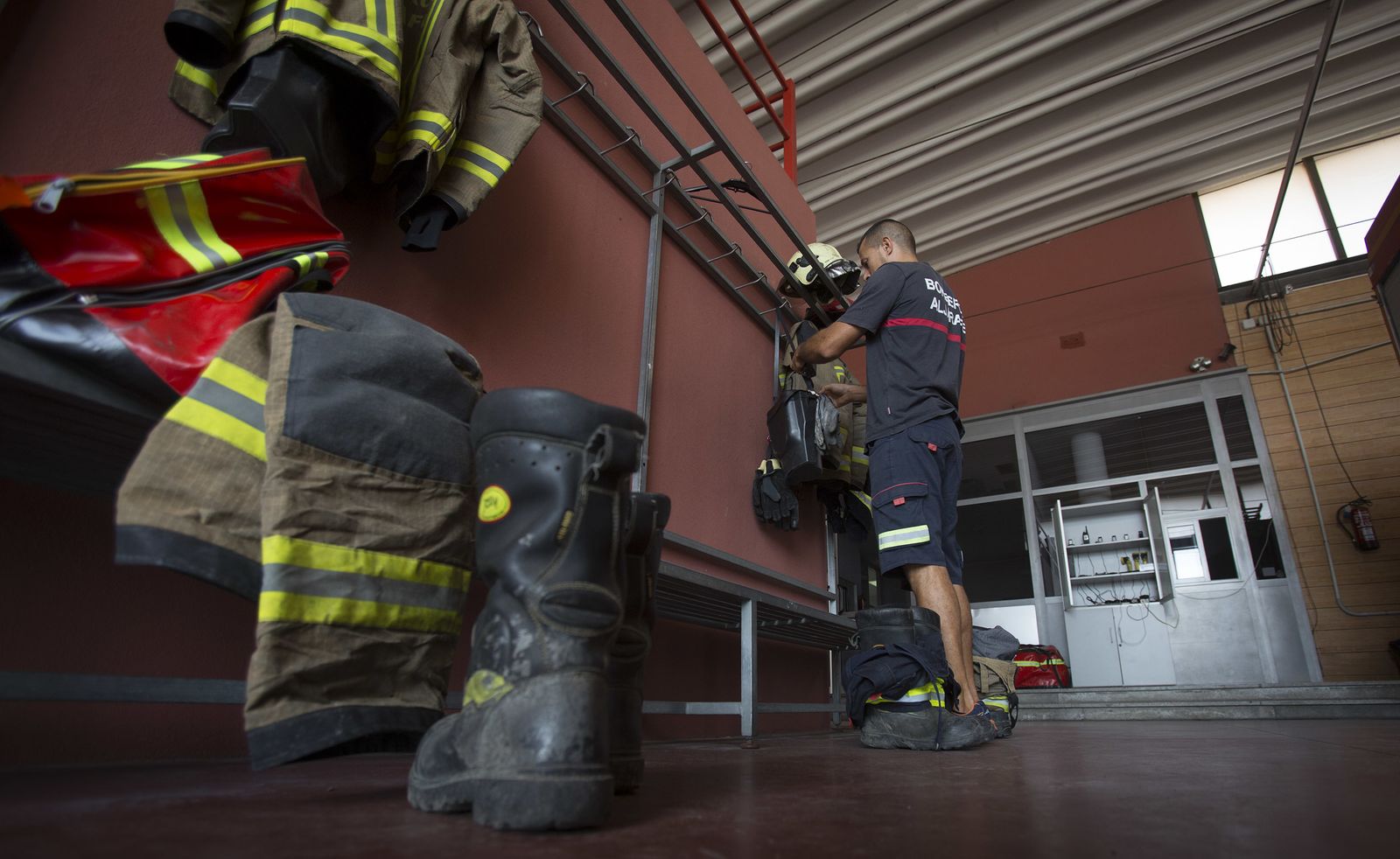 Las imágenes del Parque de Bomberos de Mairena del Aljarafe