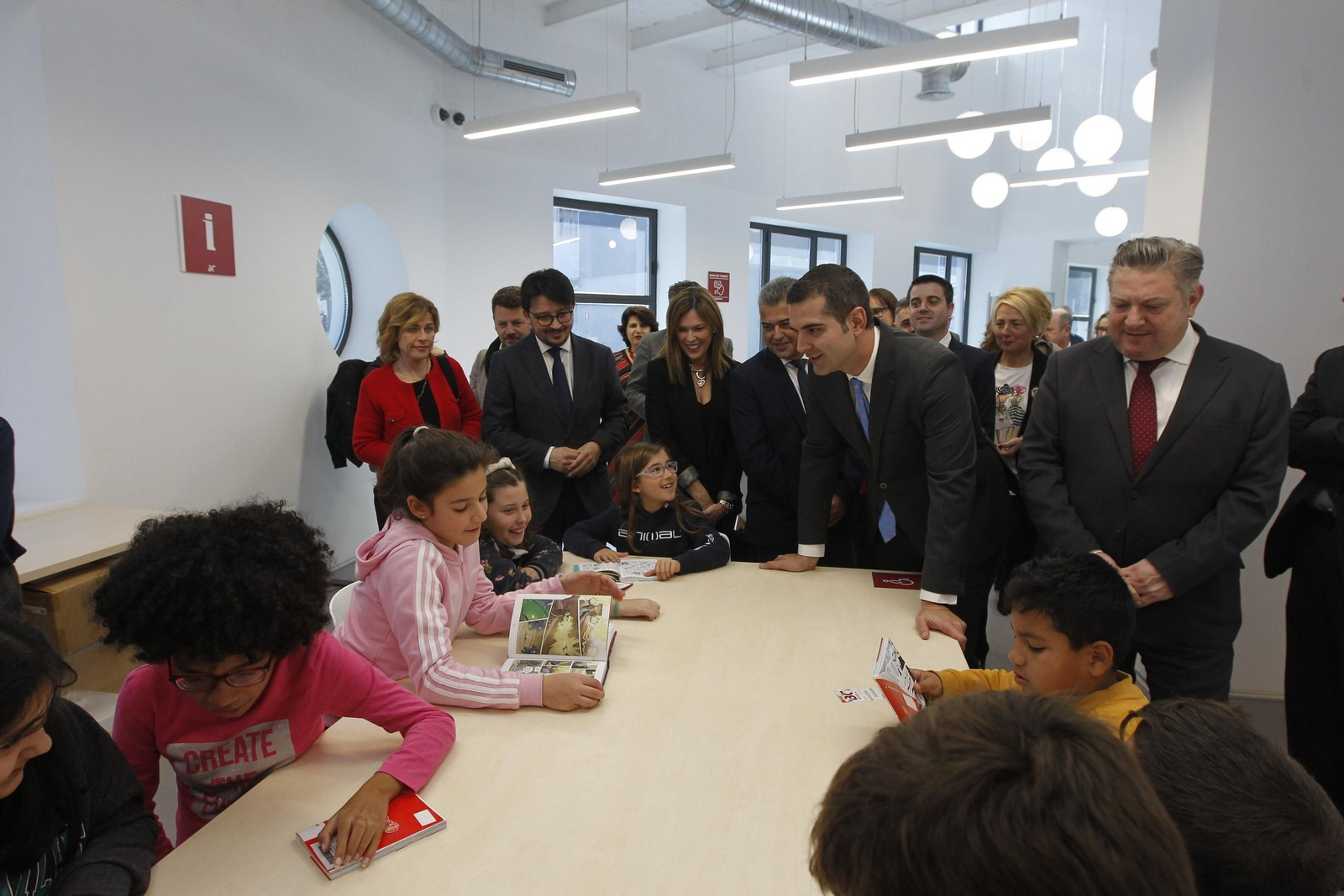 Fotogalería inauguración Biblioteca Central Municipal José María Artero. Almería