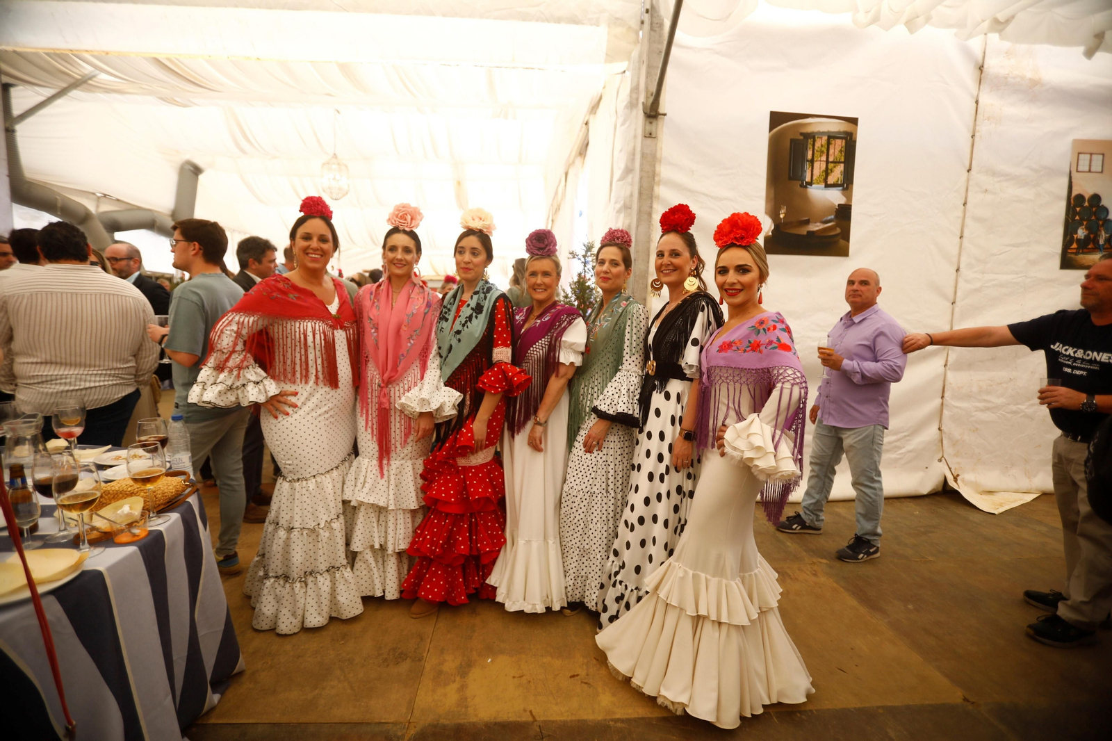 Las recepciones del miércoles de la Feria de Córdoba, en imágenes