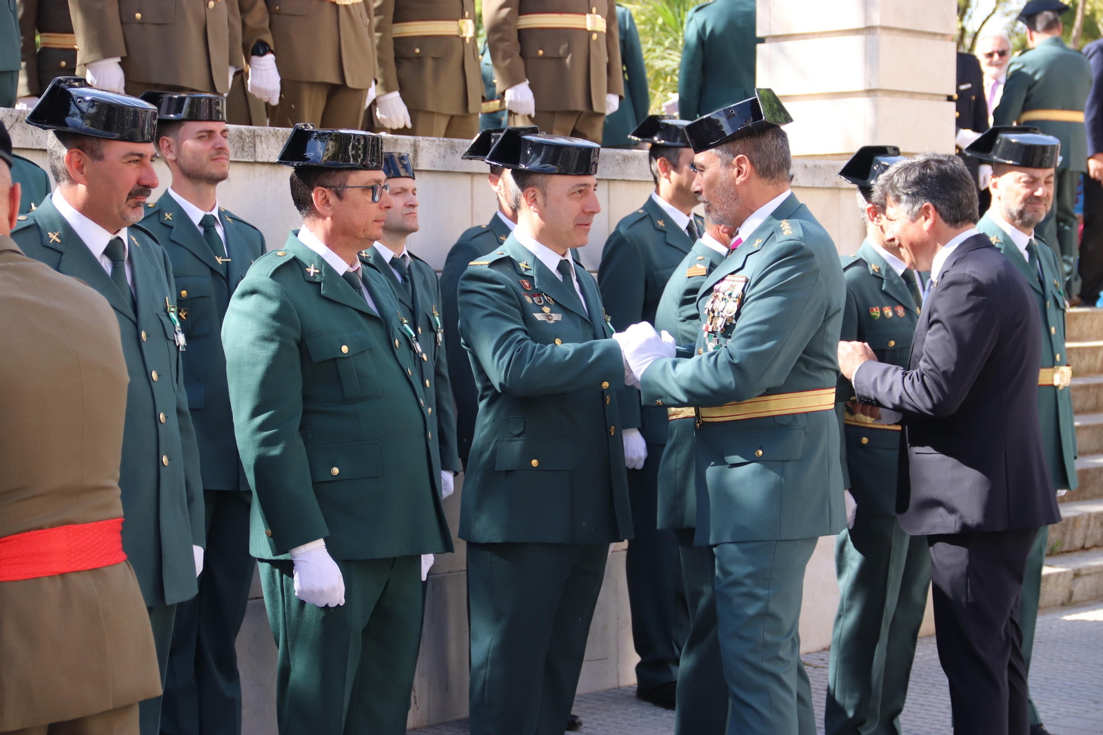 El gran desfile de la Guardia Civil en Montilla, en imágenes