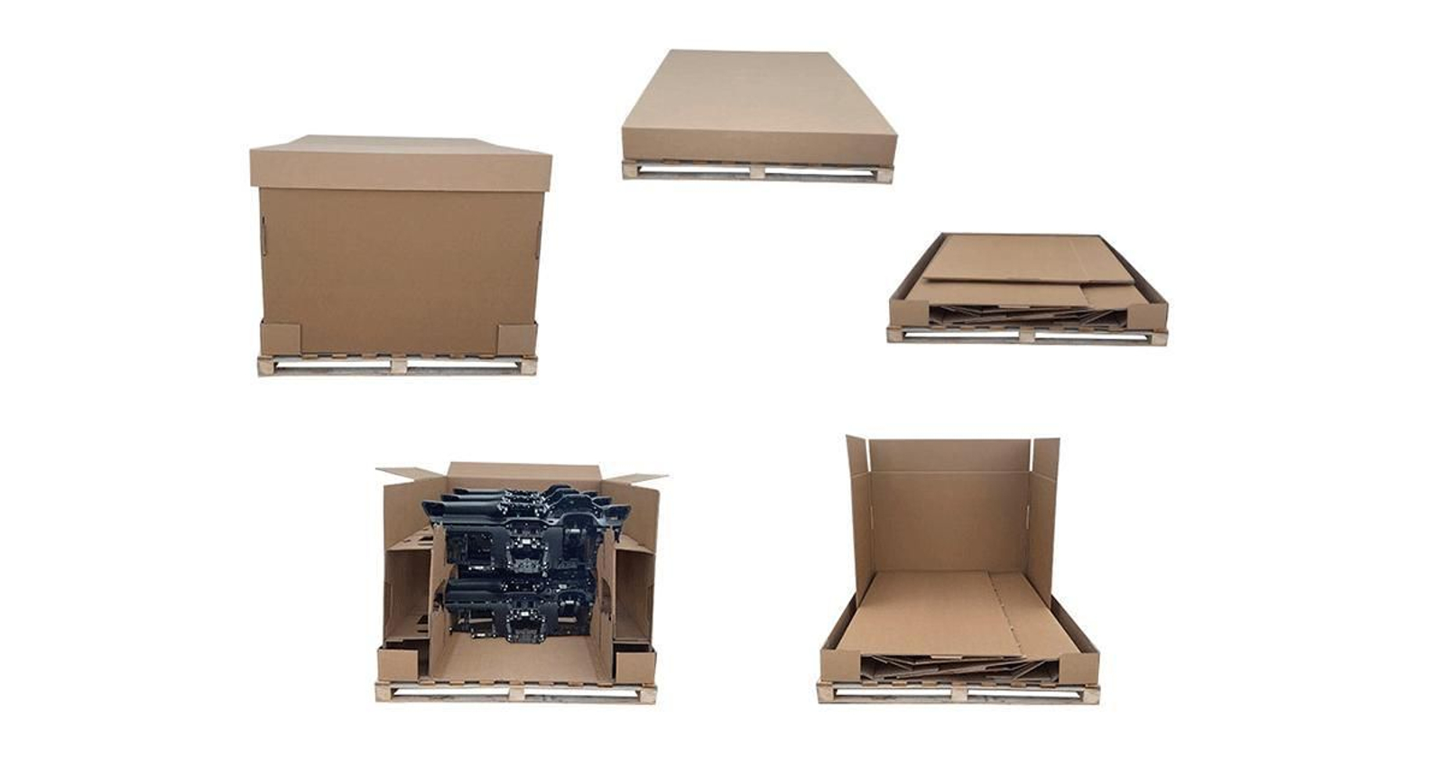 DS Smith Tecnicarton ha desarrollado una solución ‘eco’ para la exportación marítima de salpicaderos.