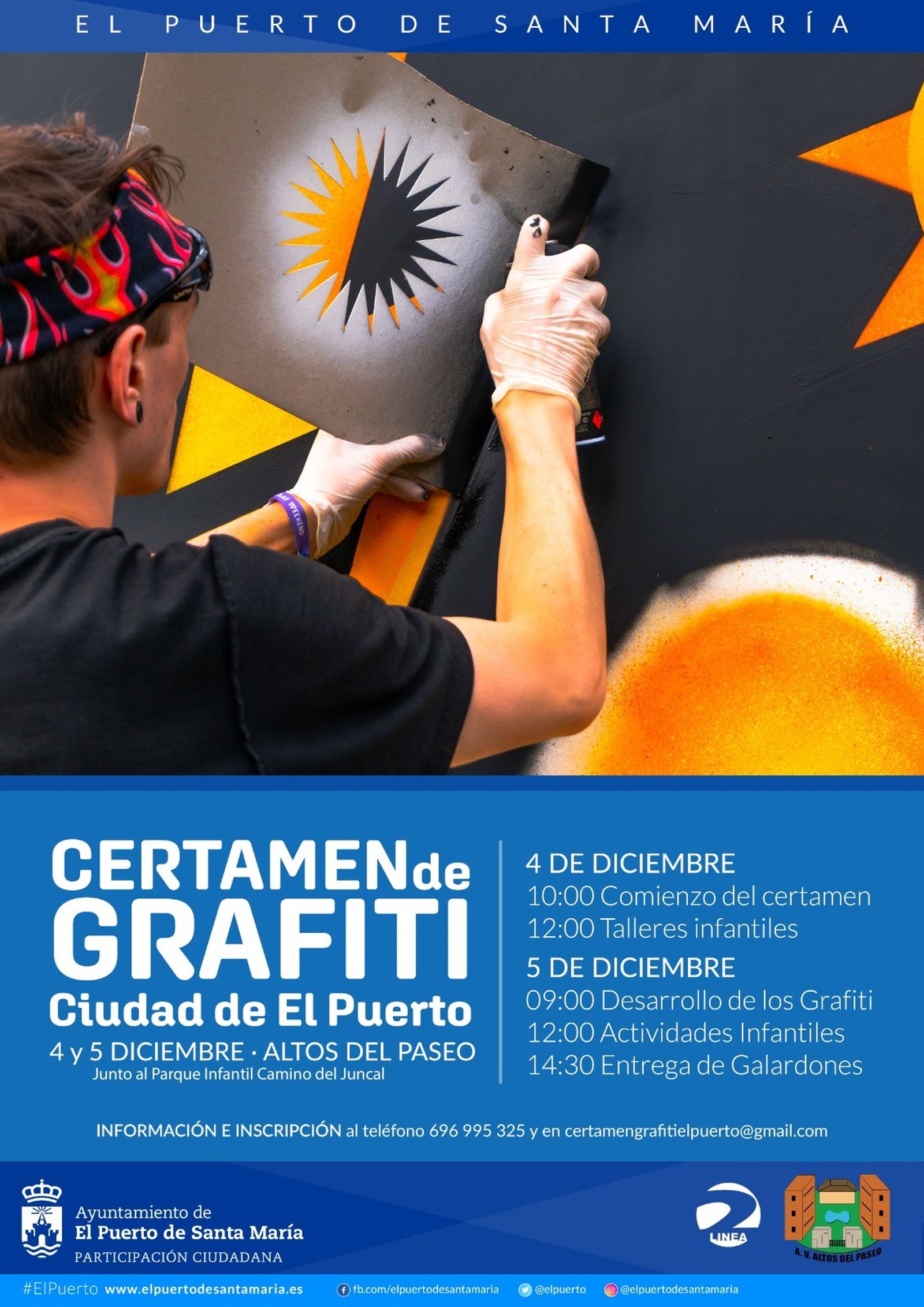 El certamen de grafiti se celebra este próximo fin de semana.