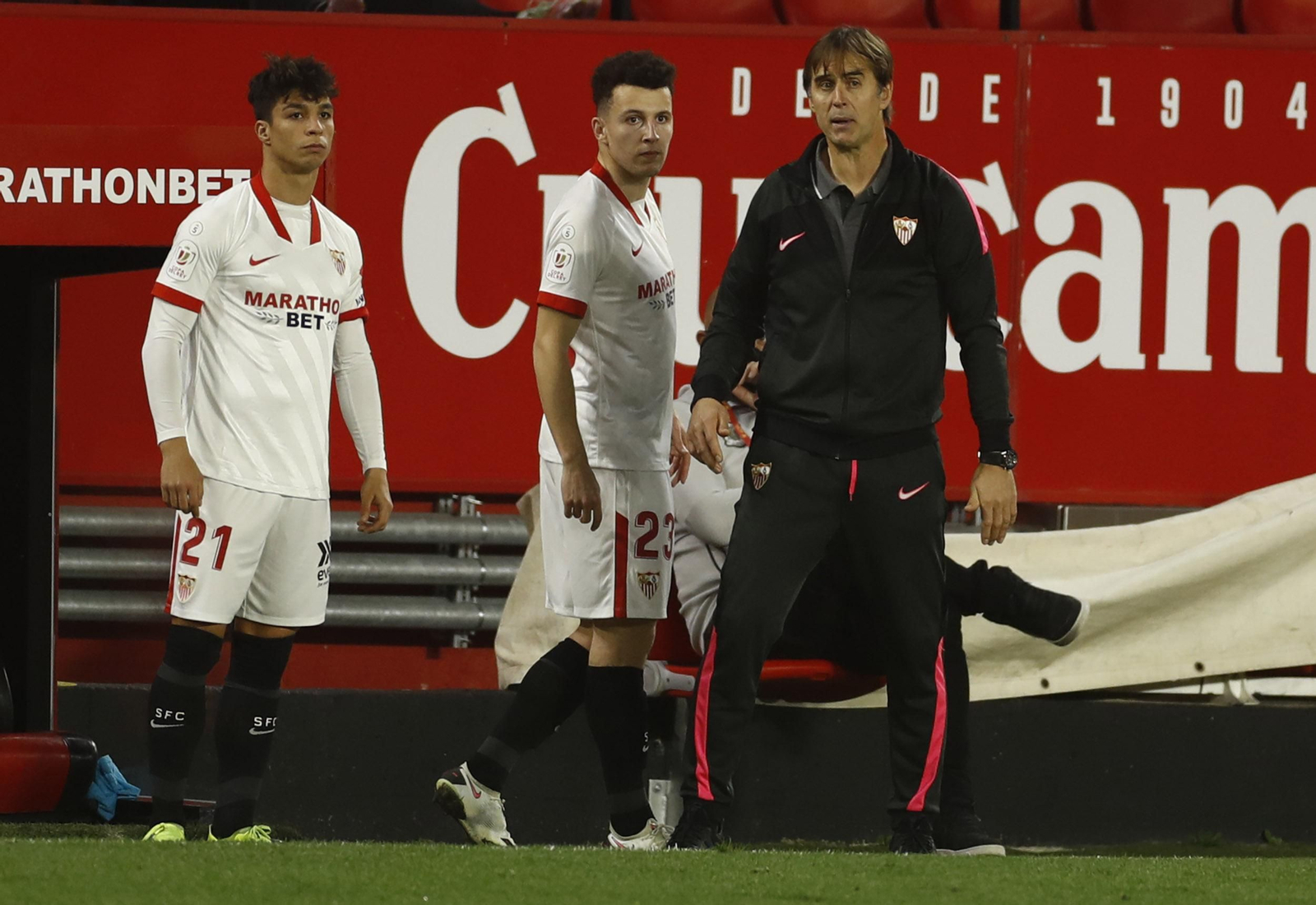 El Sevilla-Valencia de Copa del Rey, en imágenes