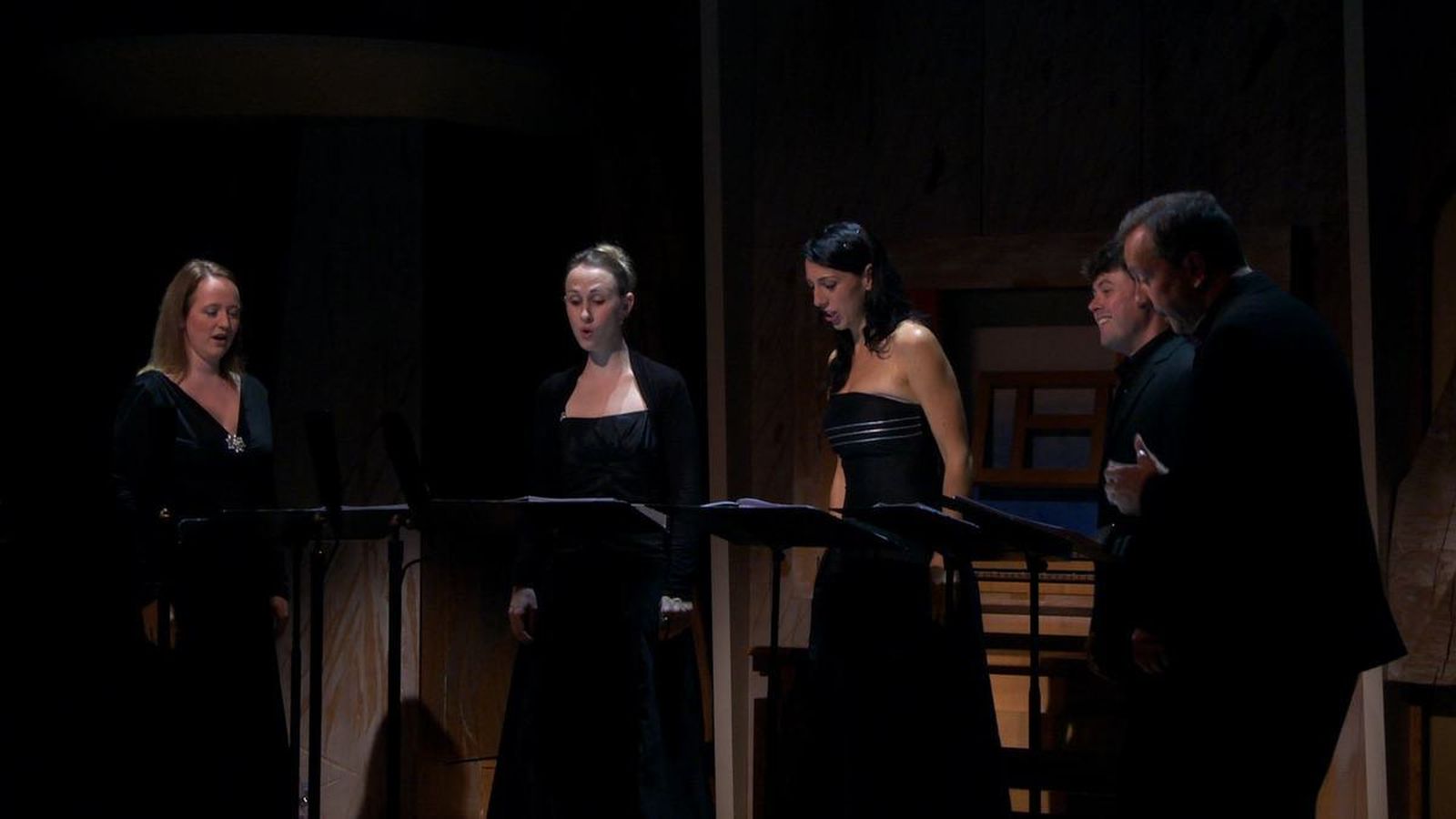 Los madrigalistas de Les Arts Florissants en un concierto de hace unos años