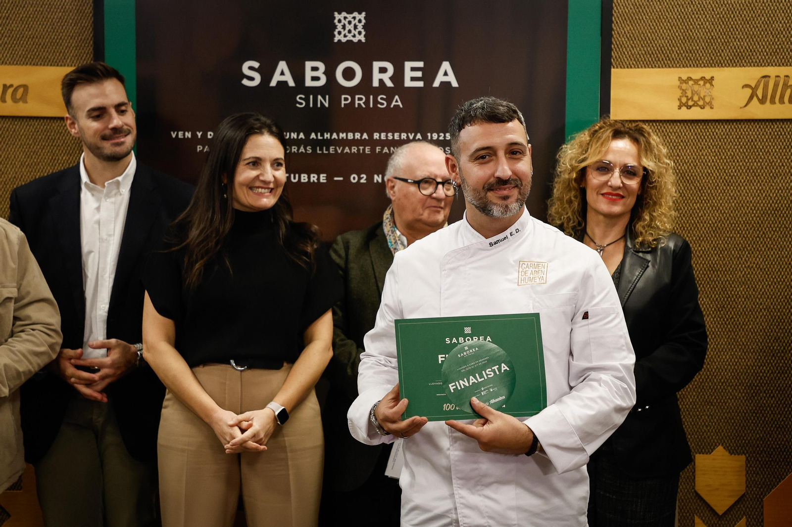 Las tapas, los chefs y la gala de premios de Saborea Sin Prisa de Cervezas Alhambra, en imágenes