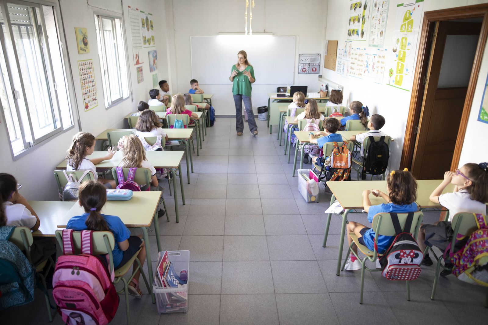 Un colegio en Granada.