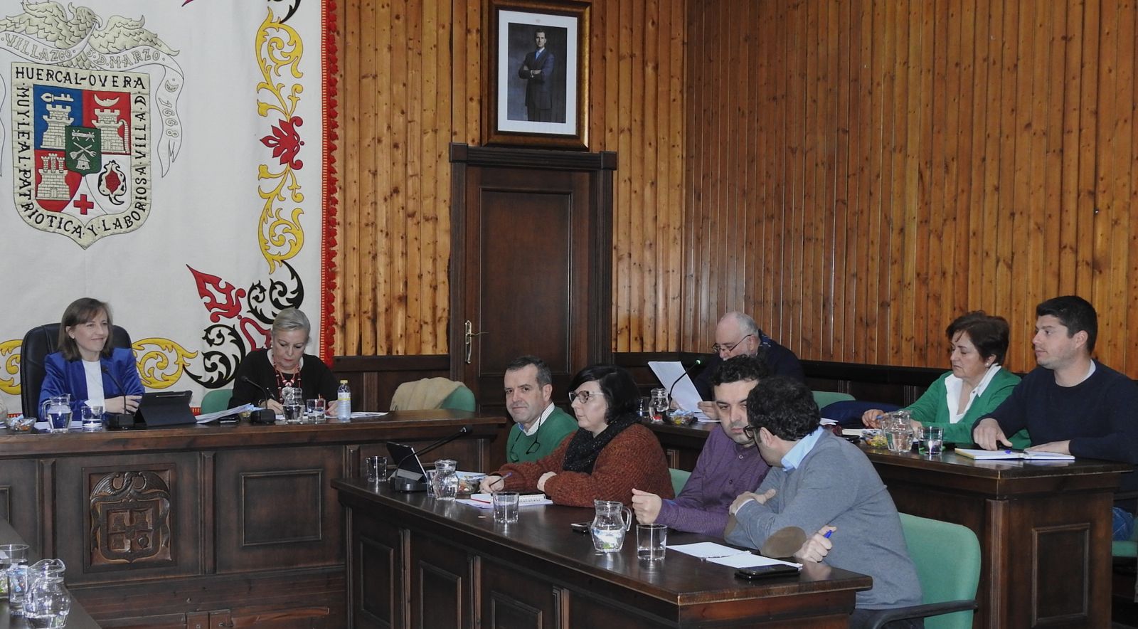 Un momento del Pleno en el cual se acordó esta importante medida.