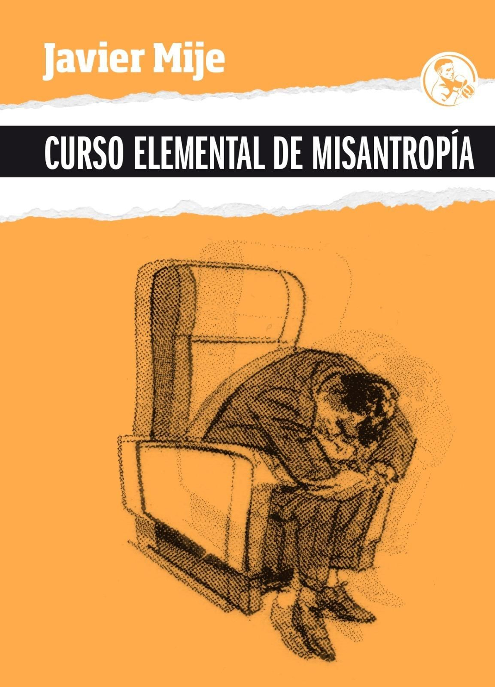 Cubierta de 'Curso elemental de misantropía'.
