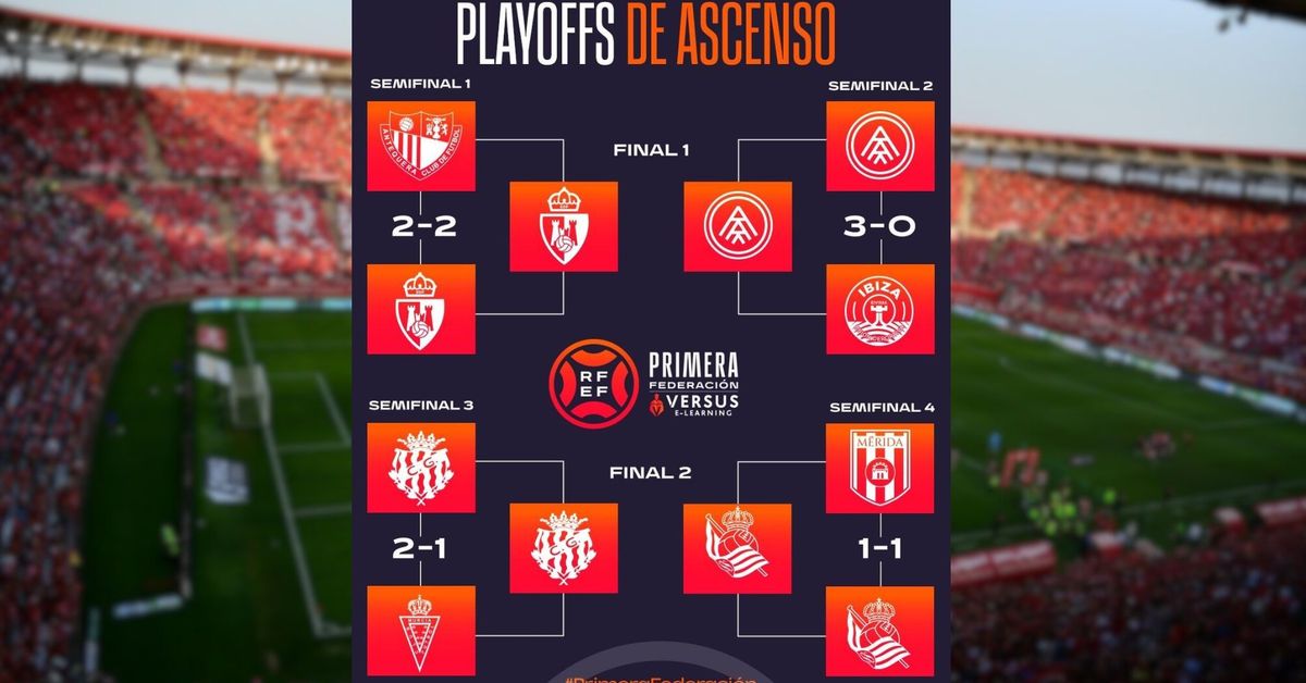 Así quedan las eliminatorias finales por el ascenso a Segunda División
