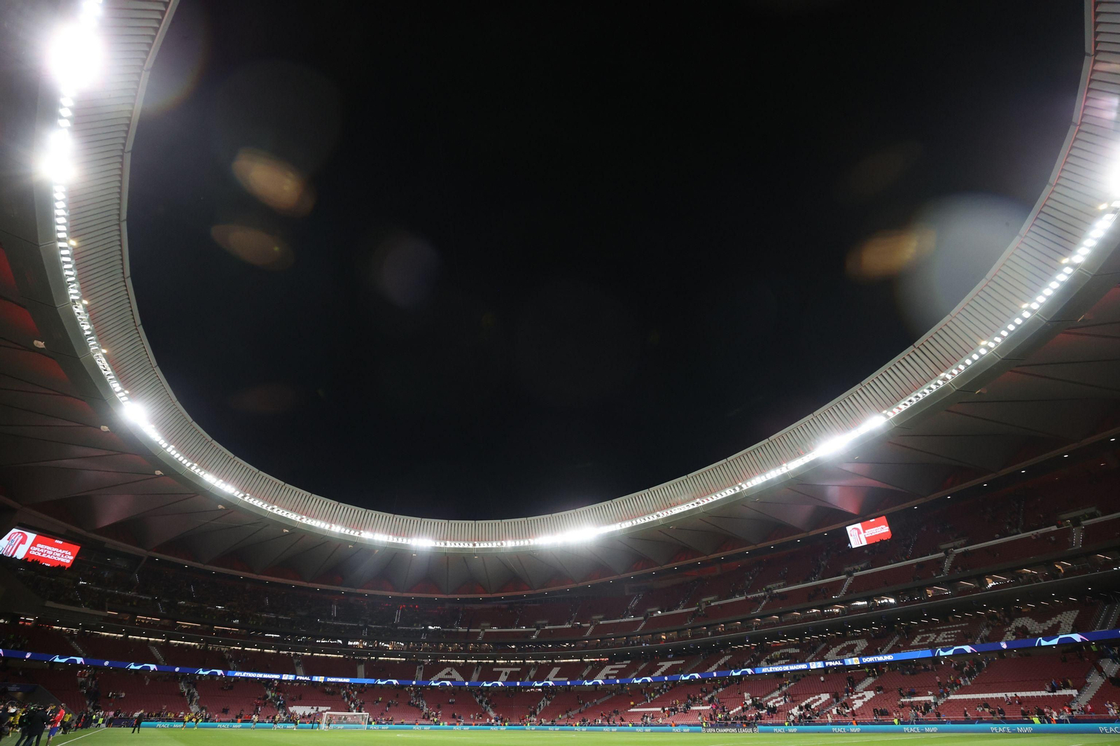 El Atlético de Madrid - Borussia Dortmund, en fotos