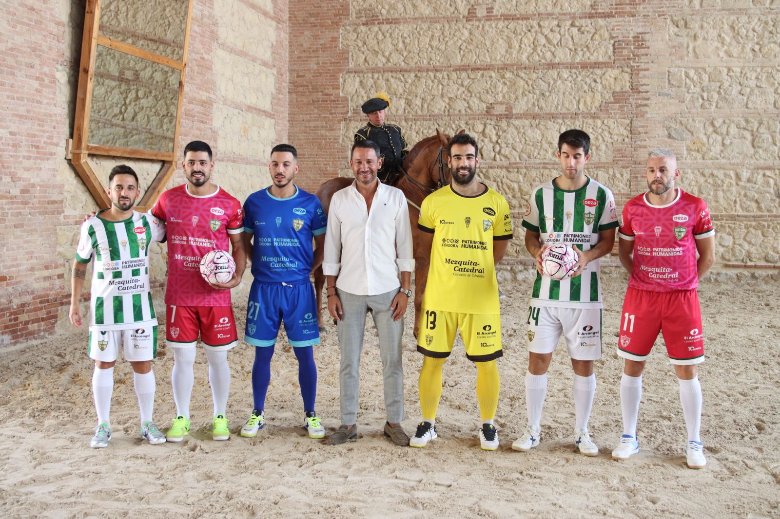 Así son las nuevas camisetas del Córdoba Futsal Patrimonio de la Humanidad