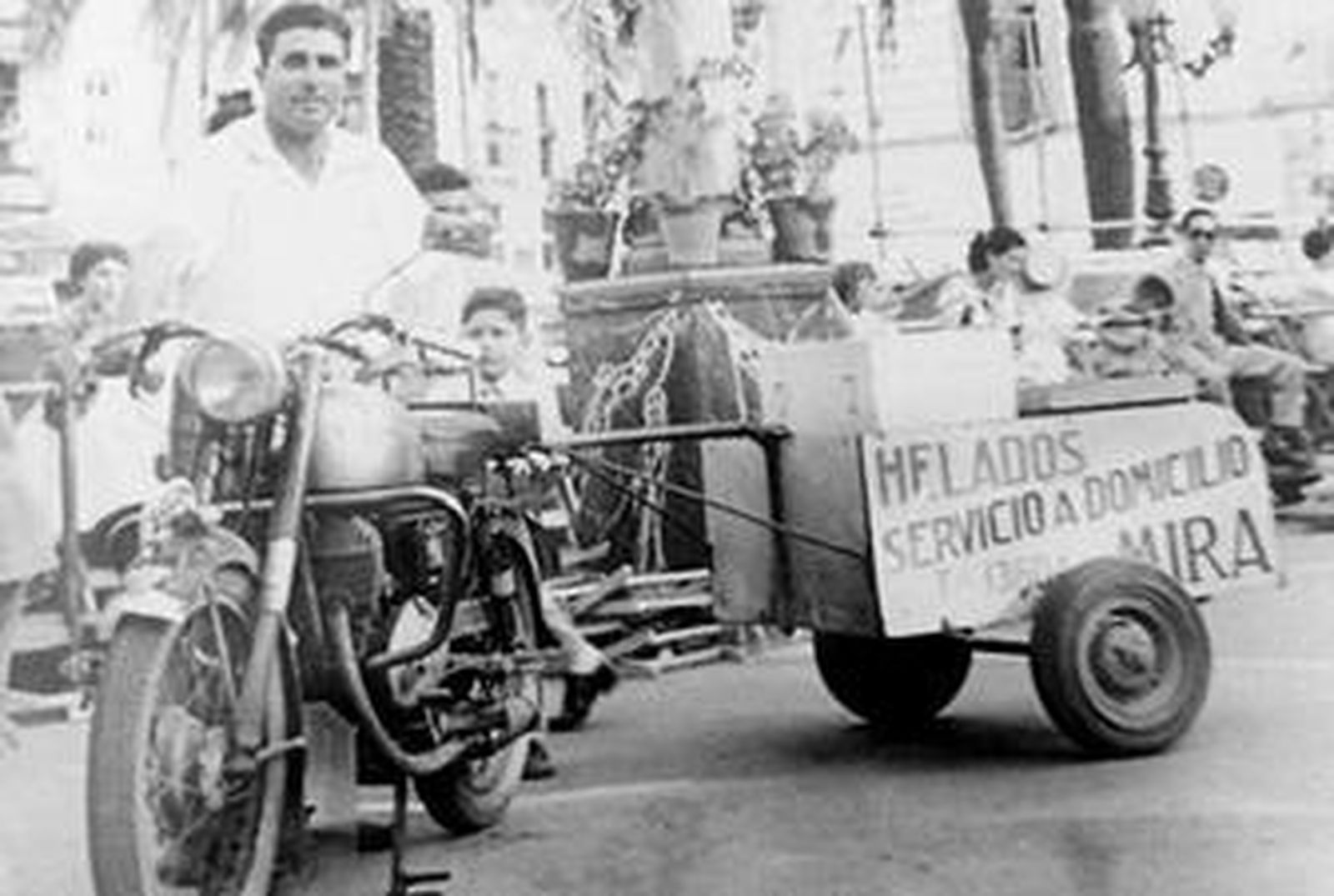 Foto antigua de José Mira, cedida por su familia.