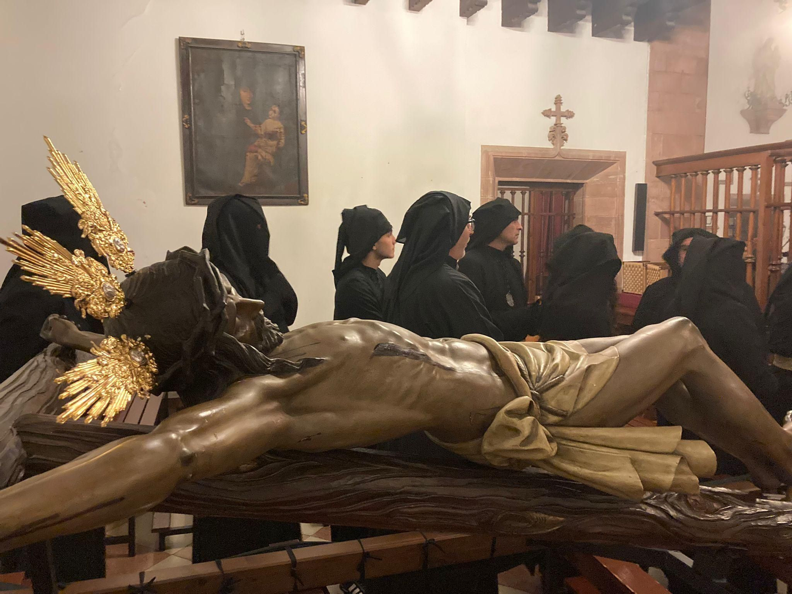 Lunes Santo en Montoro: Las imágenes del vía crucis de la Misericordia