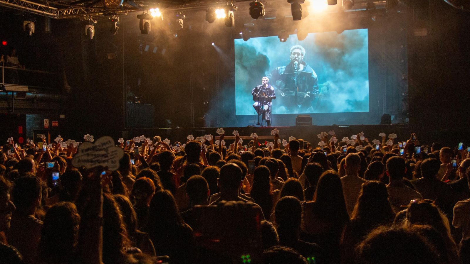 El público estuvo entregado de principio a fin