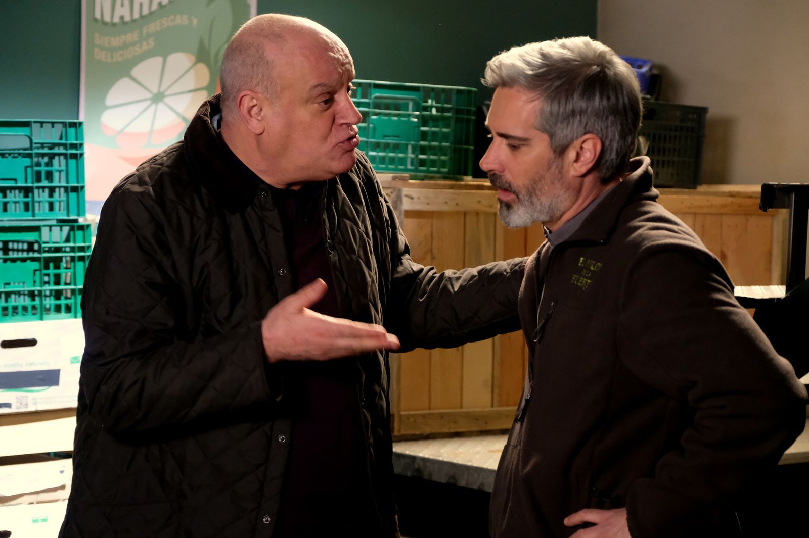 Juanma Lara como Rodrigo en el serial 'Servir y proteger'.