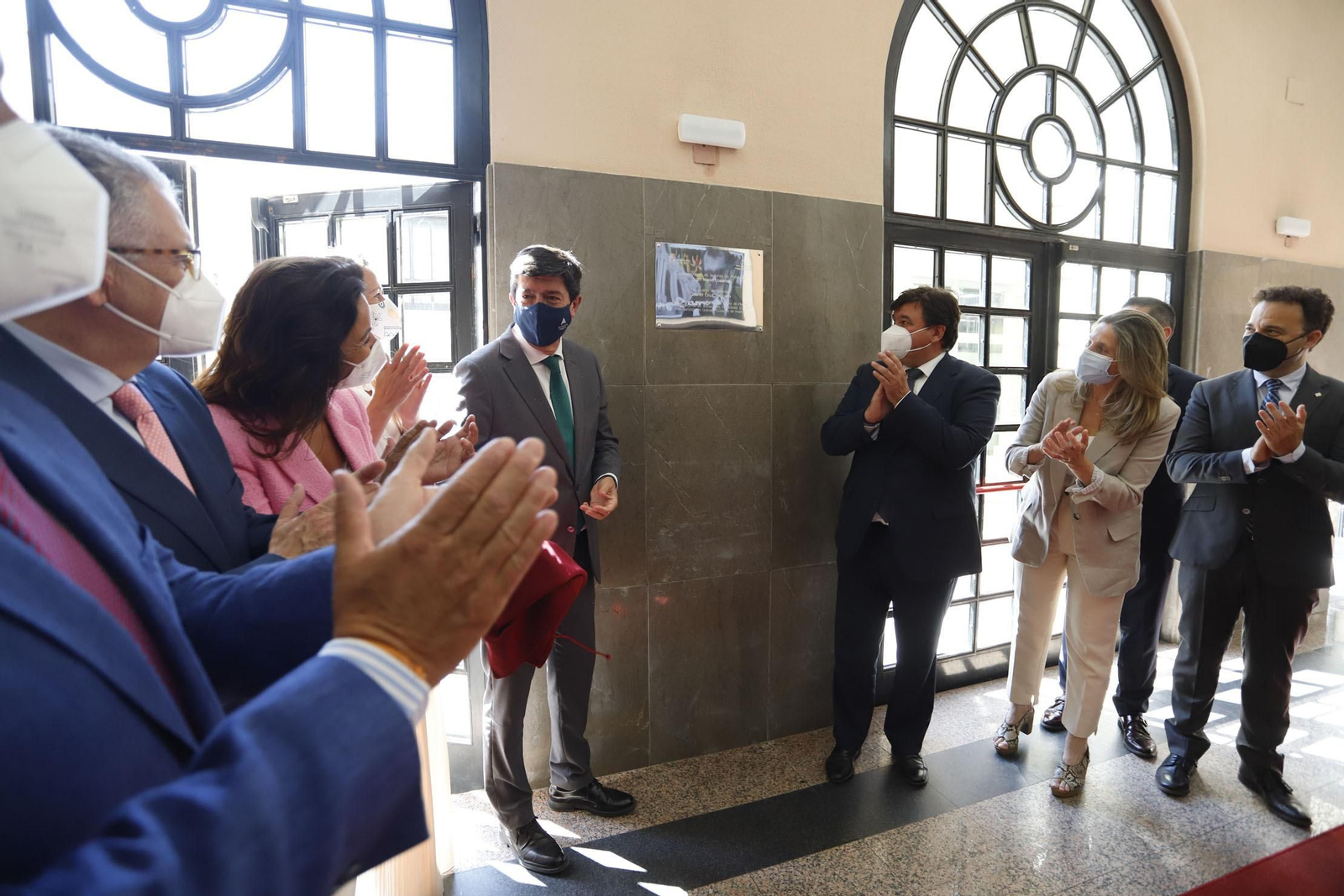 Imágenes la inauguración de la remodelación del Gran Teatro de Huelva