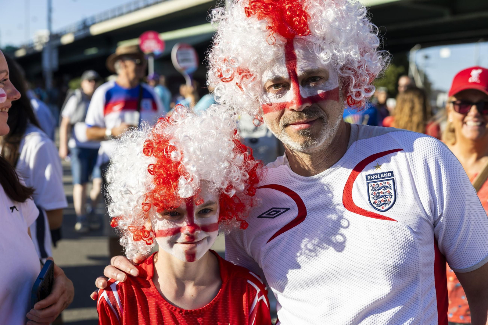 Las imágenes del Inglaterra-Italia