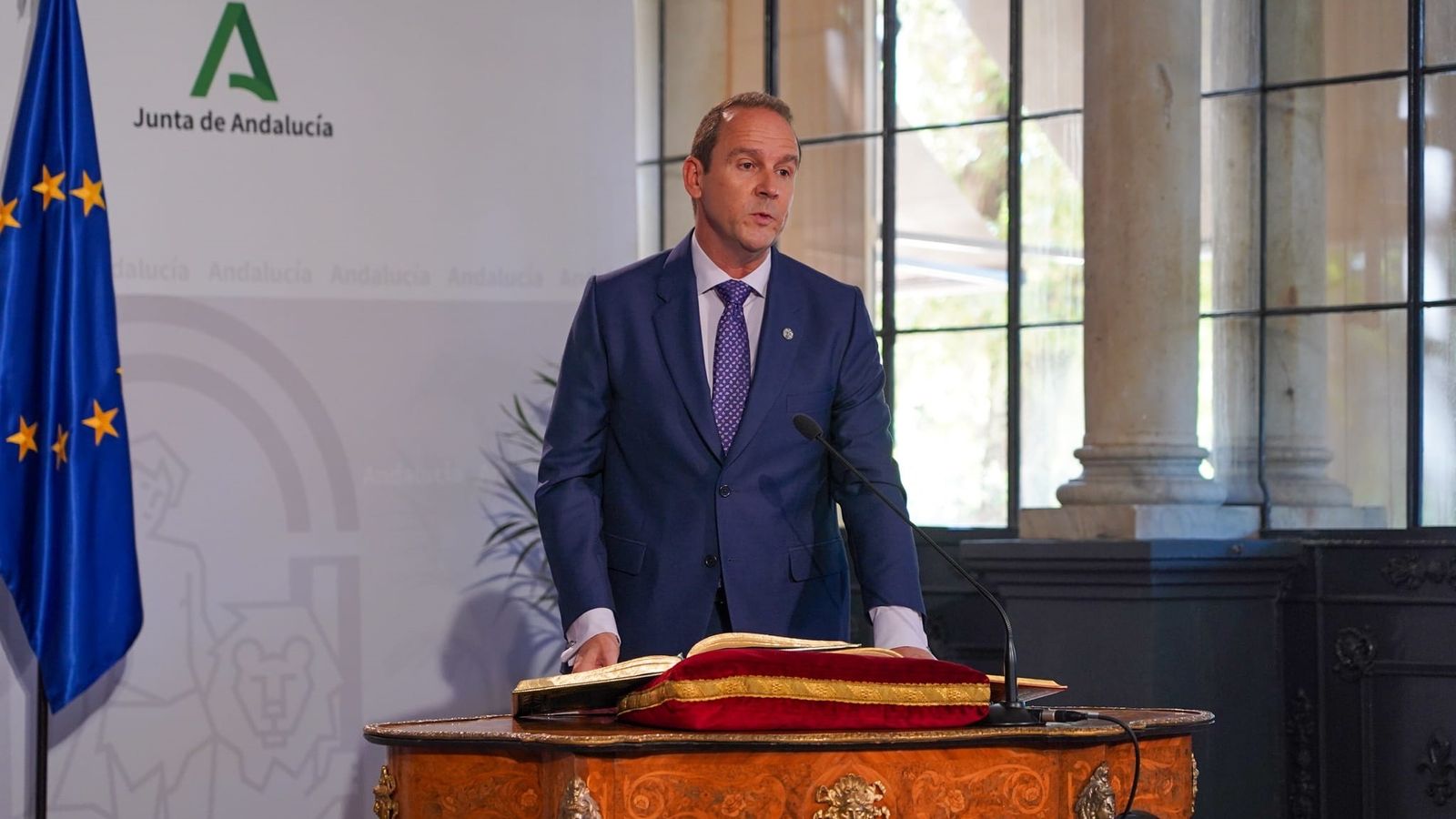 José Ignacio García toma posesión del cargo.