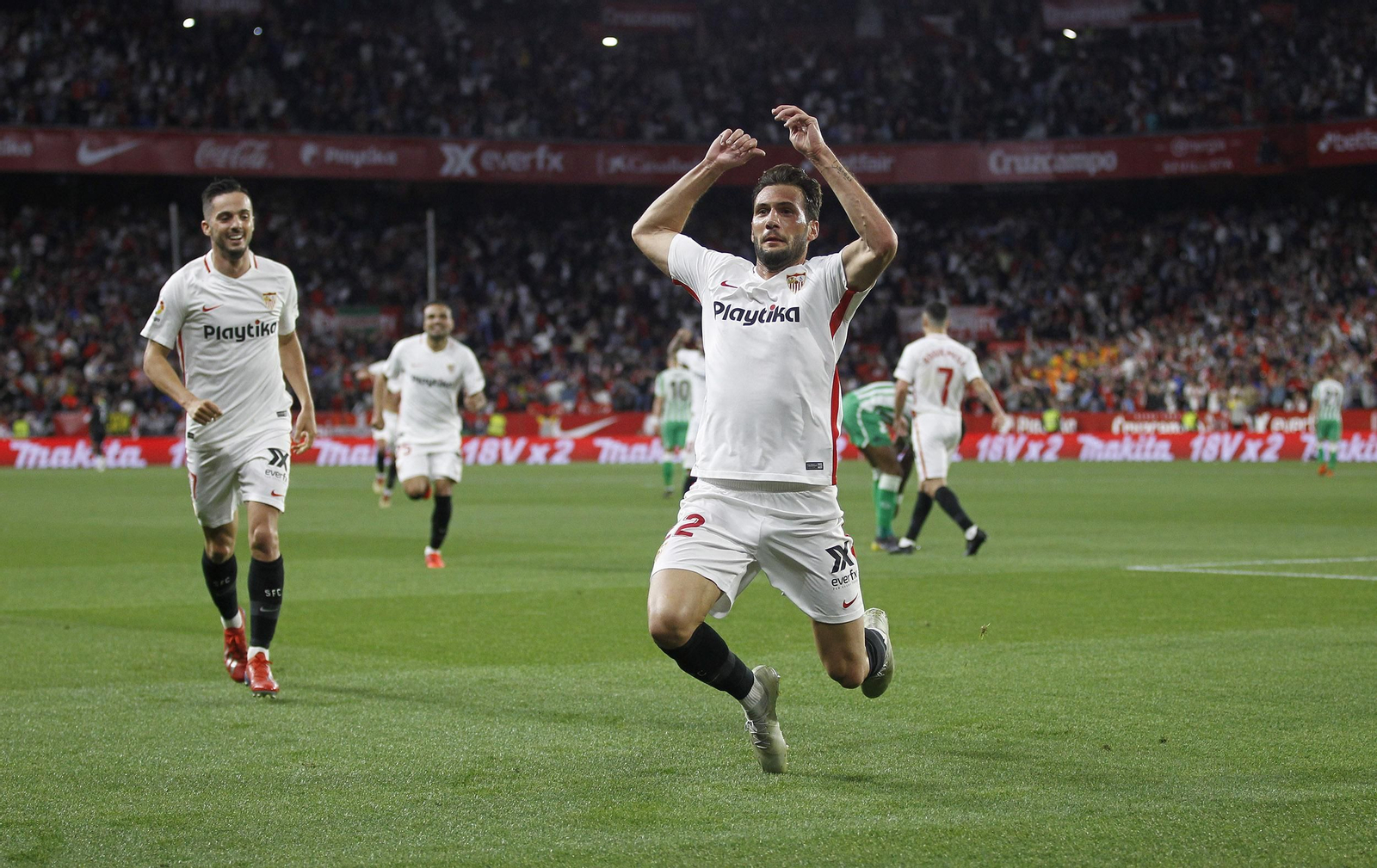 Las imágenes del derbi Sevilla-Betis