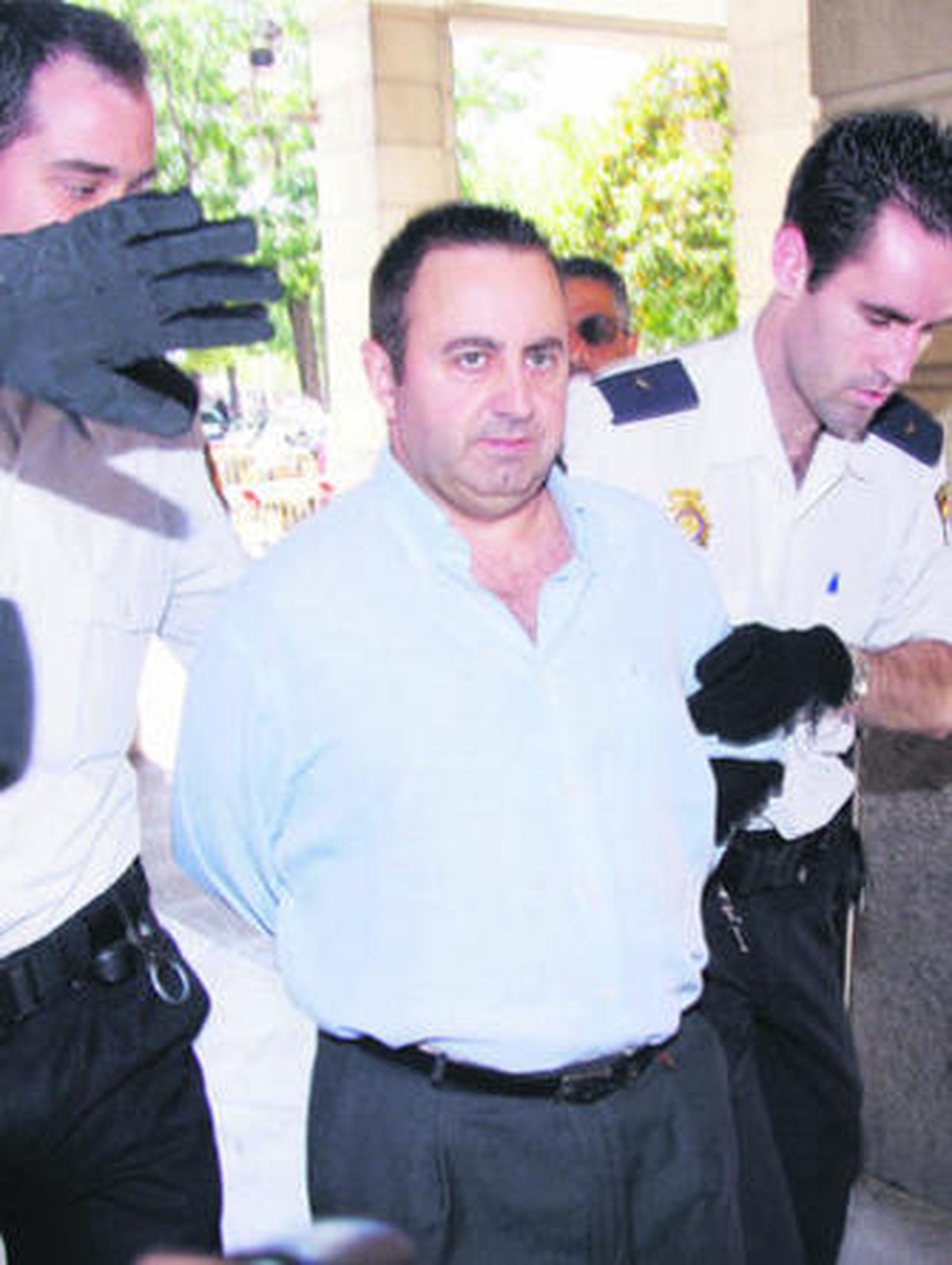 El dueño de Contsa, José Salas Burzón, en los juzgados.