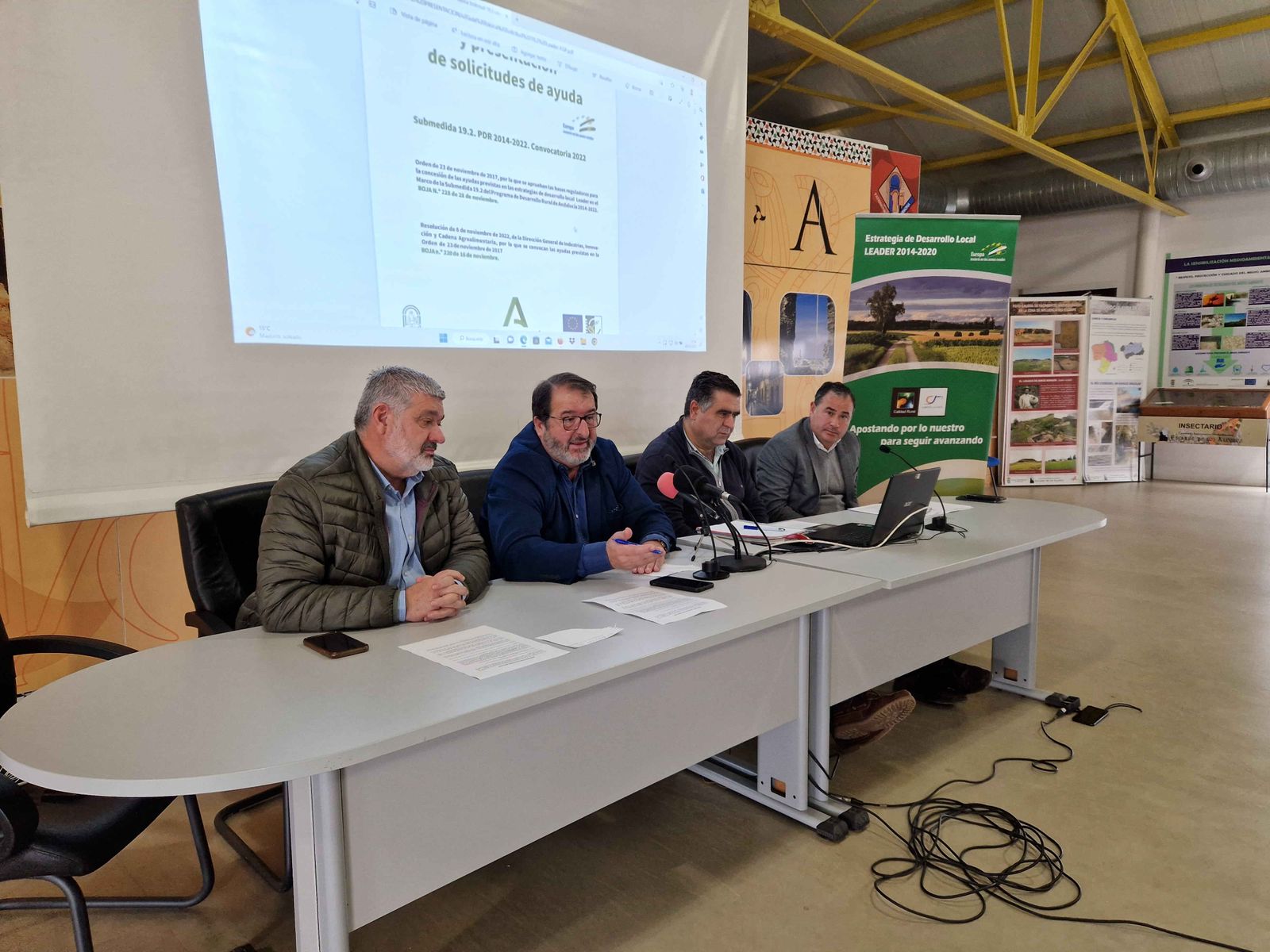 Presentación de las ayudas a empresas en La Campiña y los Alcores