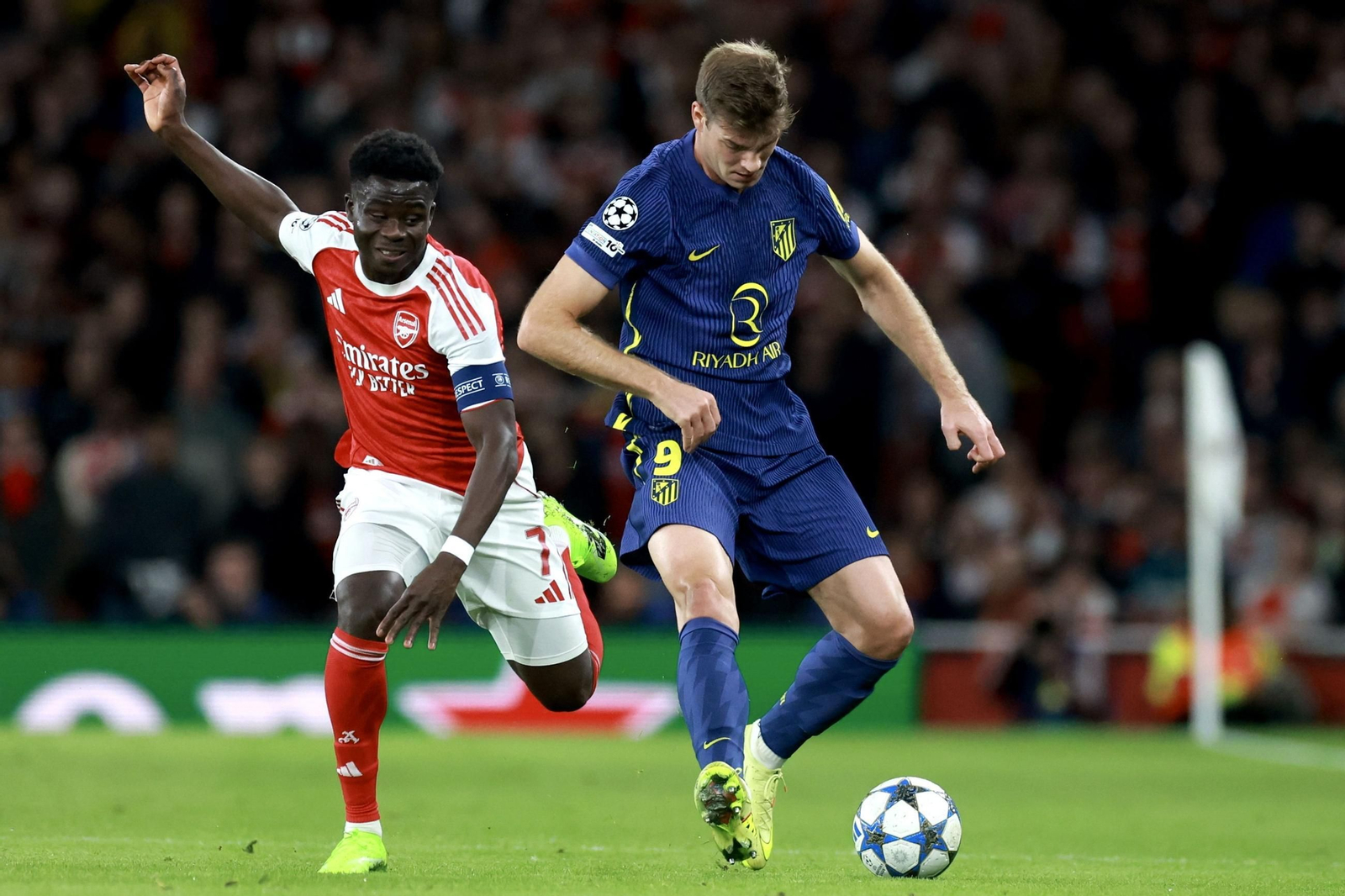 Las fotos del Arsenal-Atlético de Madrid