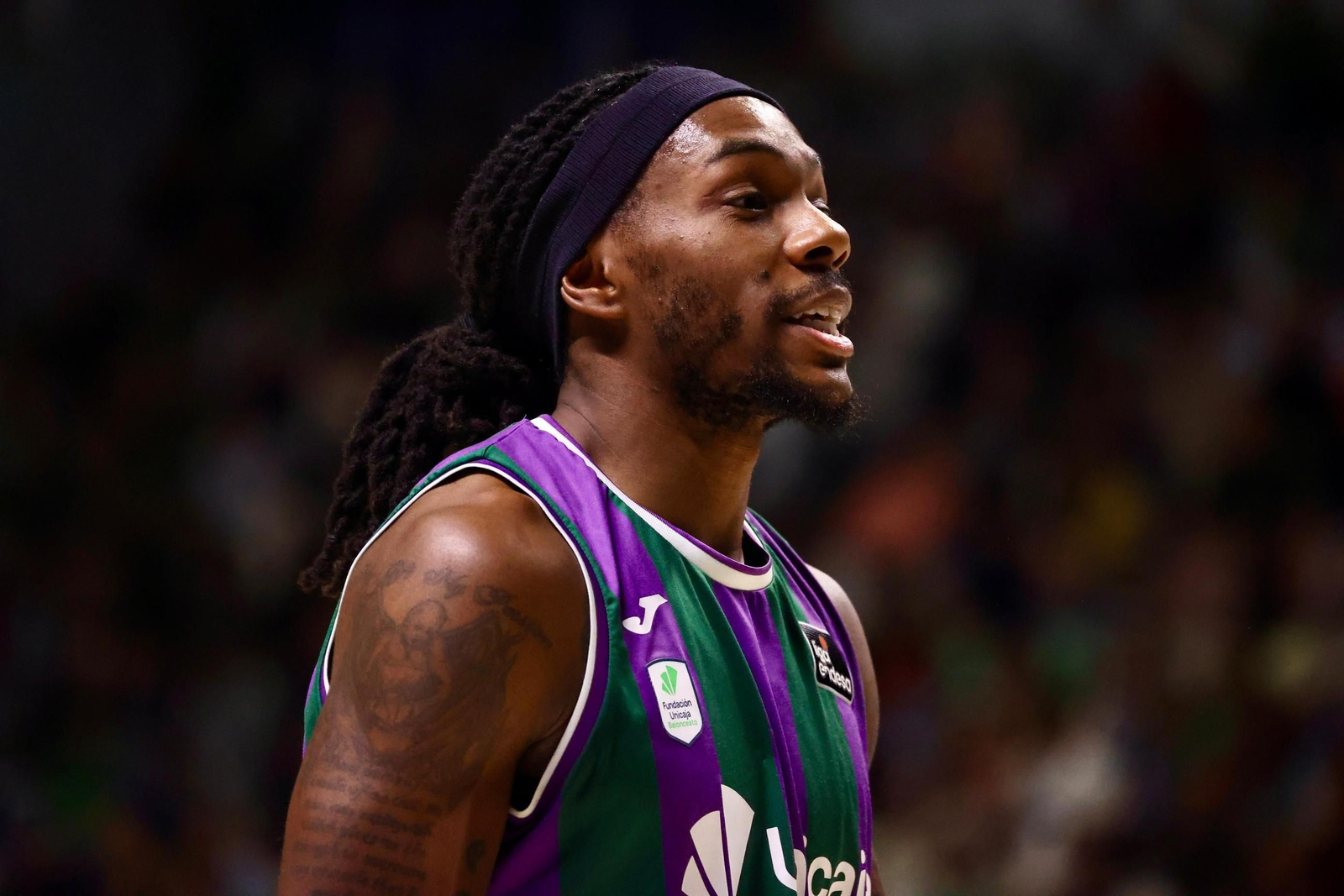 Perry, durante el Unicaja-Granca.