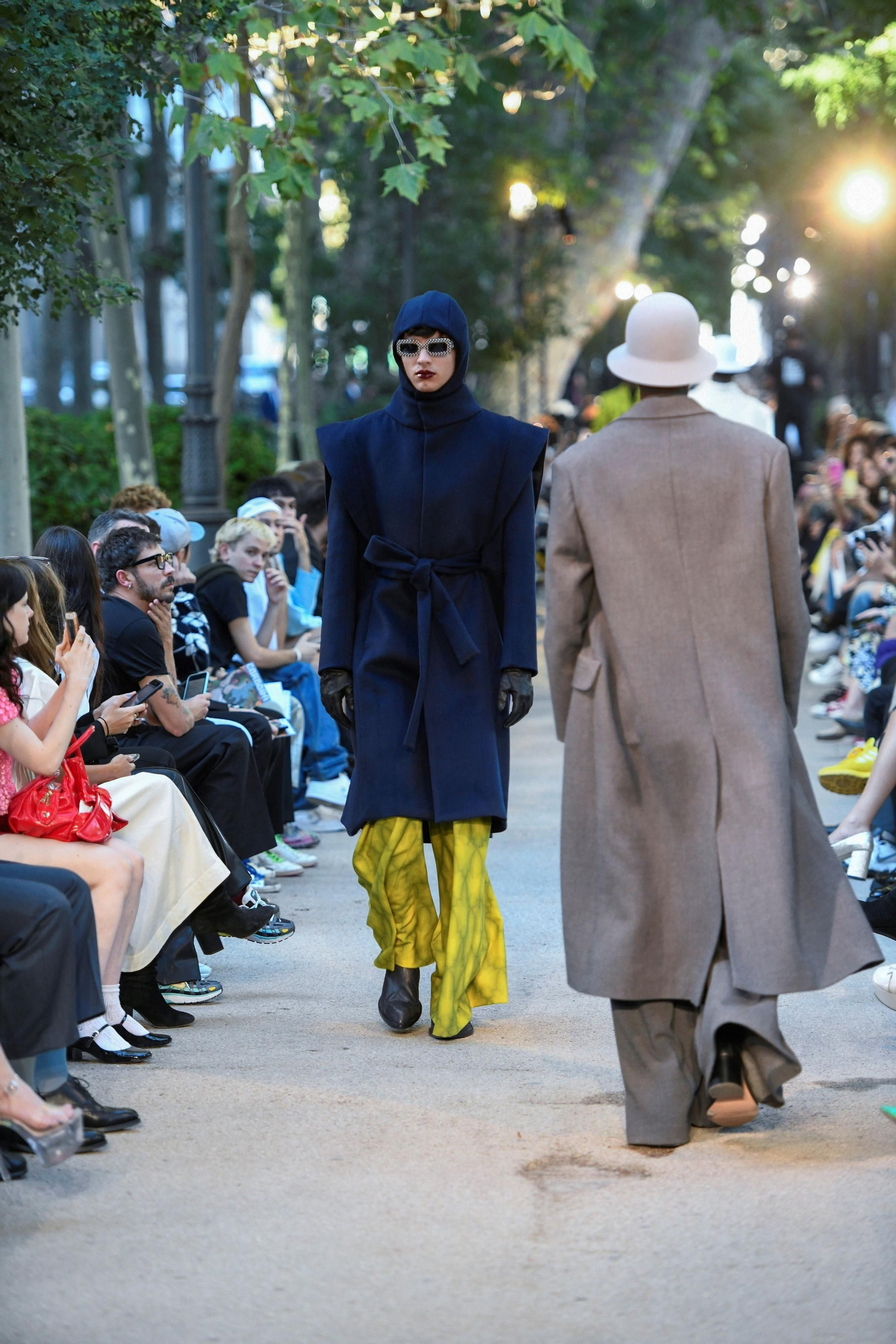 El desfile de Palomo Spain en el Paseo del Prado, en fotografías