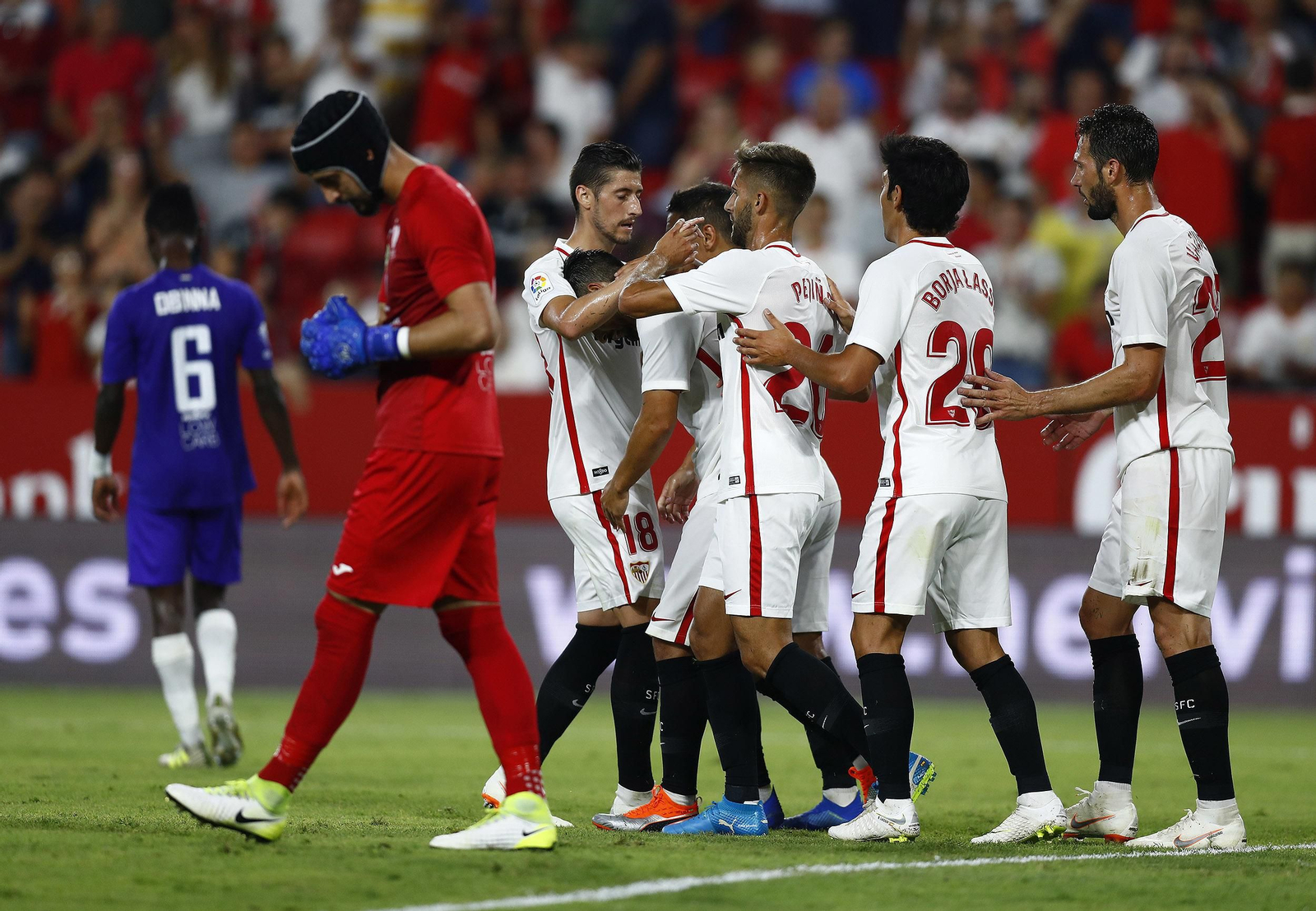 Las imágenes del Sevilla-Újpest