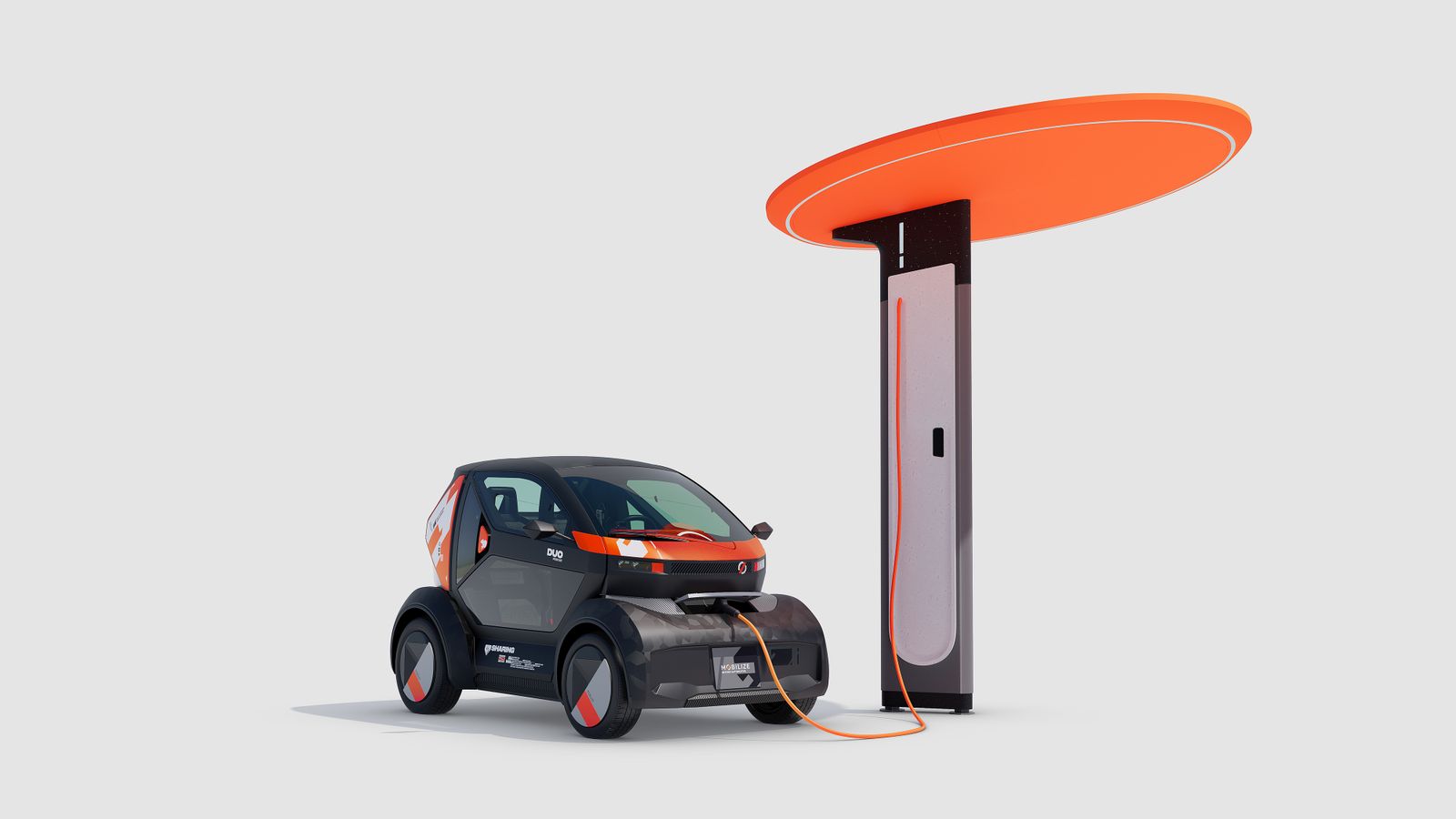 Con 22 kW, y aunque no puedan aprovechar toda esa potencia,  se pueden conseguir cargas relativamente veloces en coches con baterías pequeñas, como es el caso del Duo.