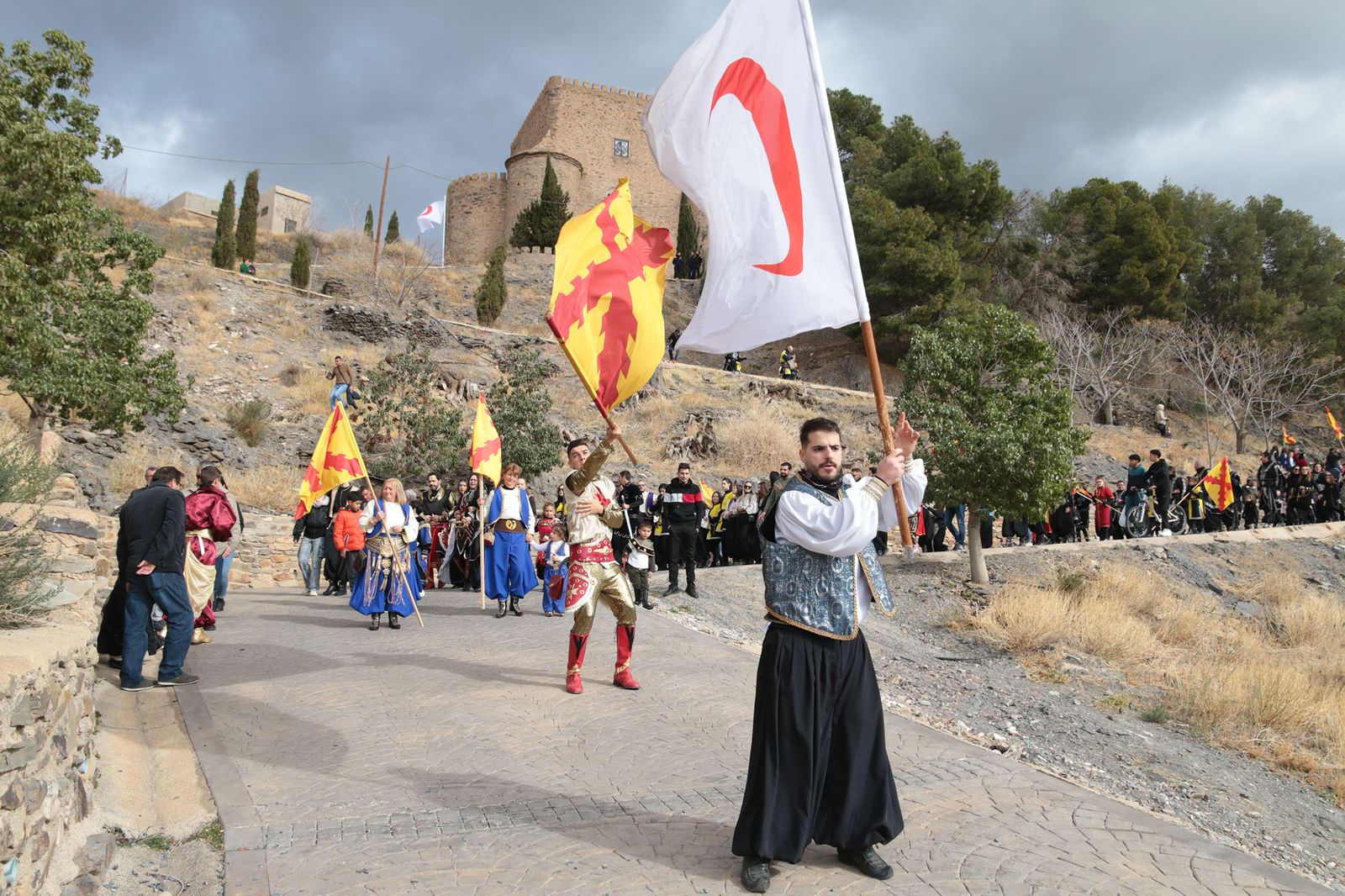 Los Moros y Cristianos de Gérgal se enfrentan en las fiestas de San Sebastián