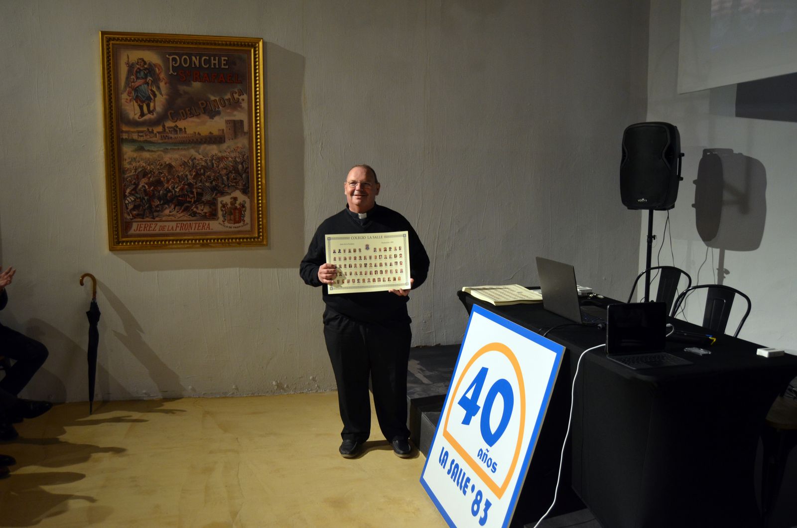 Reunión de la promoción del 83 de La Salle de Jerez en su 40 aniversario