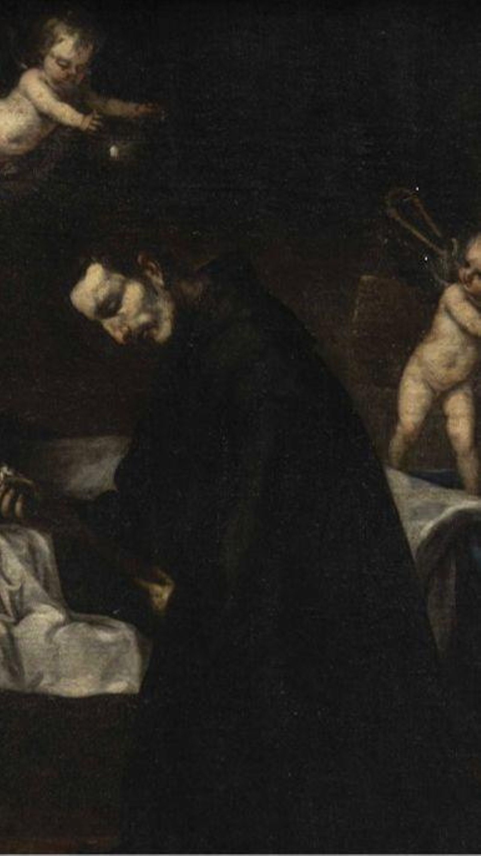 Otro detalle del cuadro de Alonso Cano.