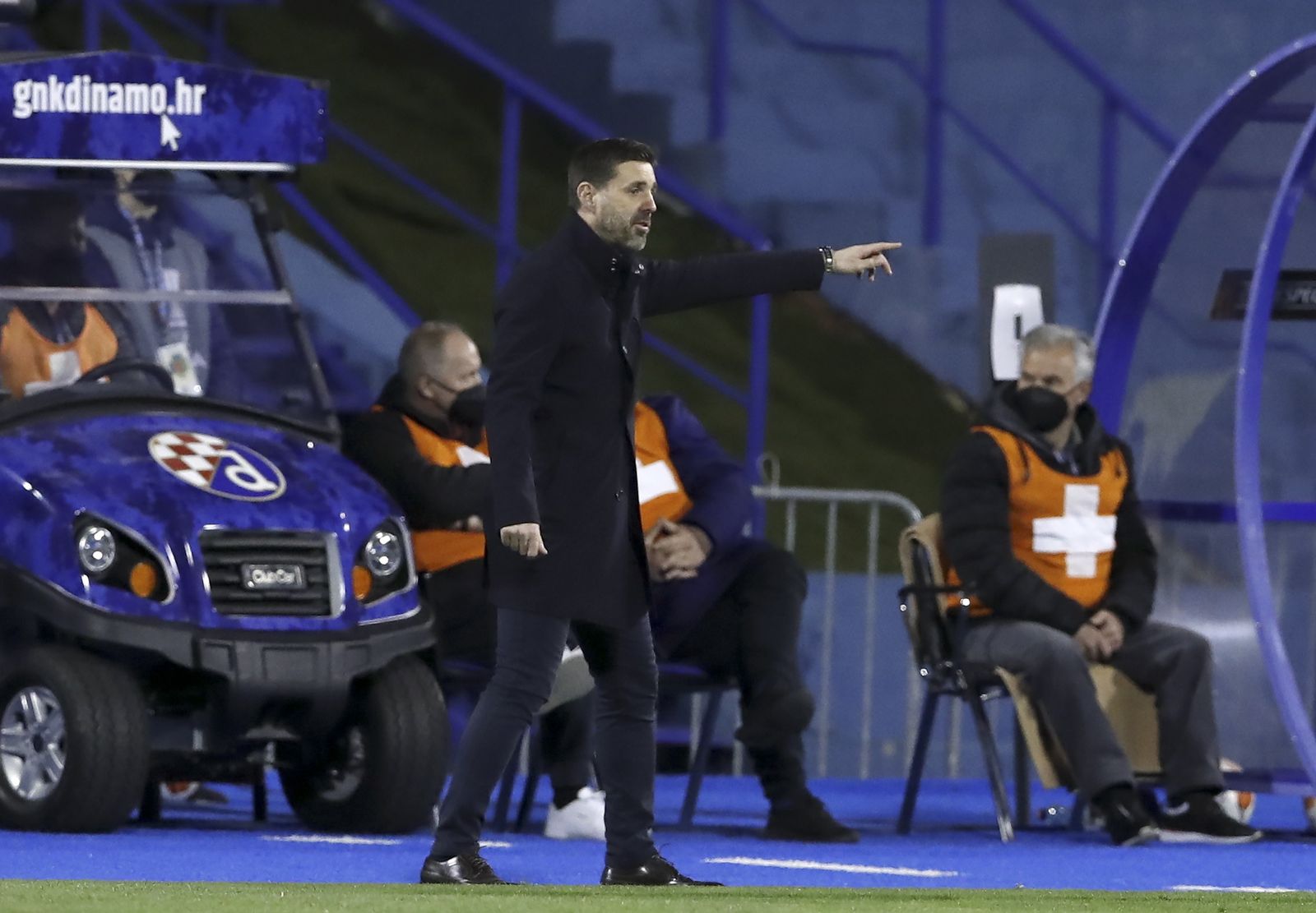 Las imágenes del Dinamo de Zagreb-Sevilla