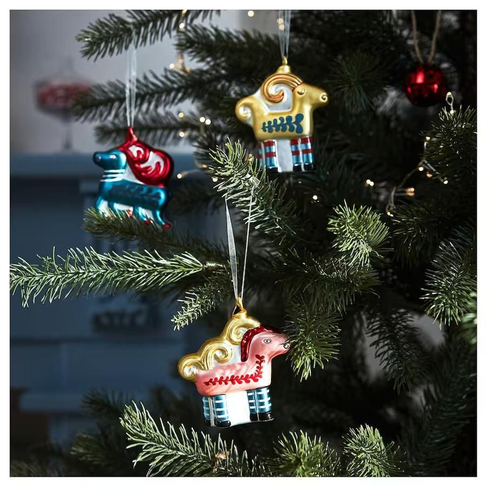 Adorno de Navidad de Ikea.