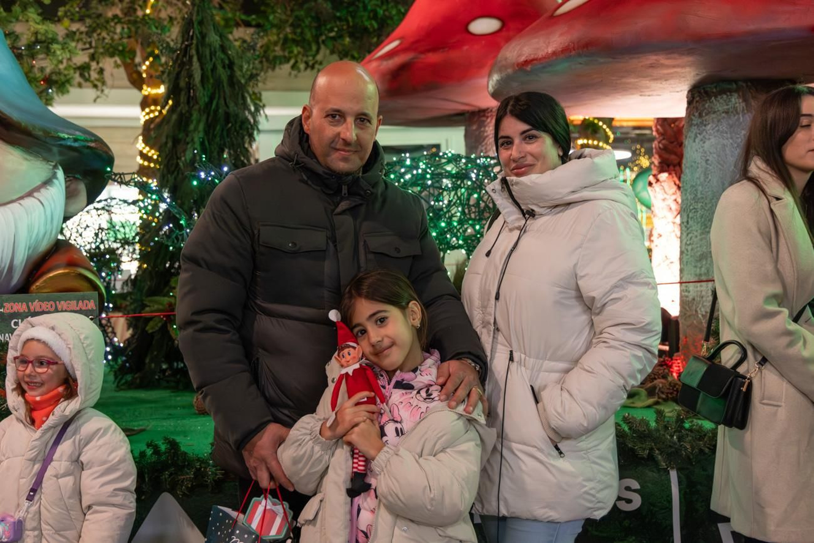 Inauguración en Jaén del alumbrado navideño "Centrylandia"